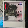 RX 580 8GB OC+, Ryzen 5 2400G, 16GB RAM | White RGB Gaming Computer/PC