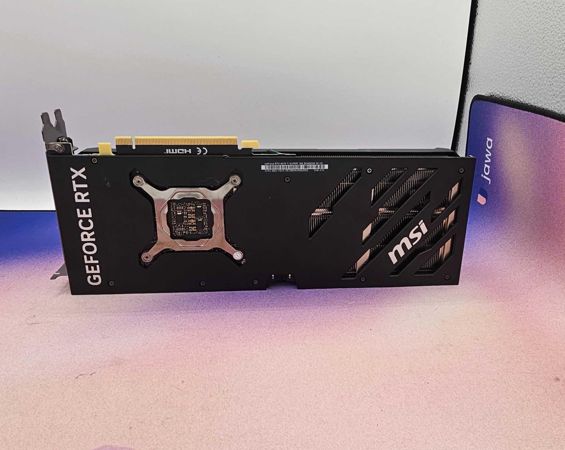 MSI Shadow 3X OC RTX 4070Ti Super