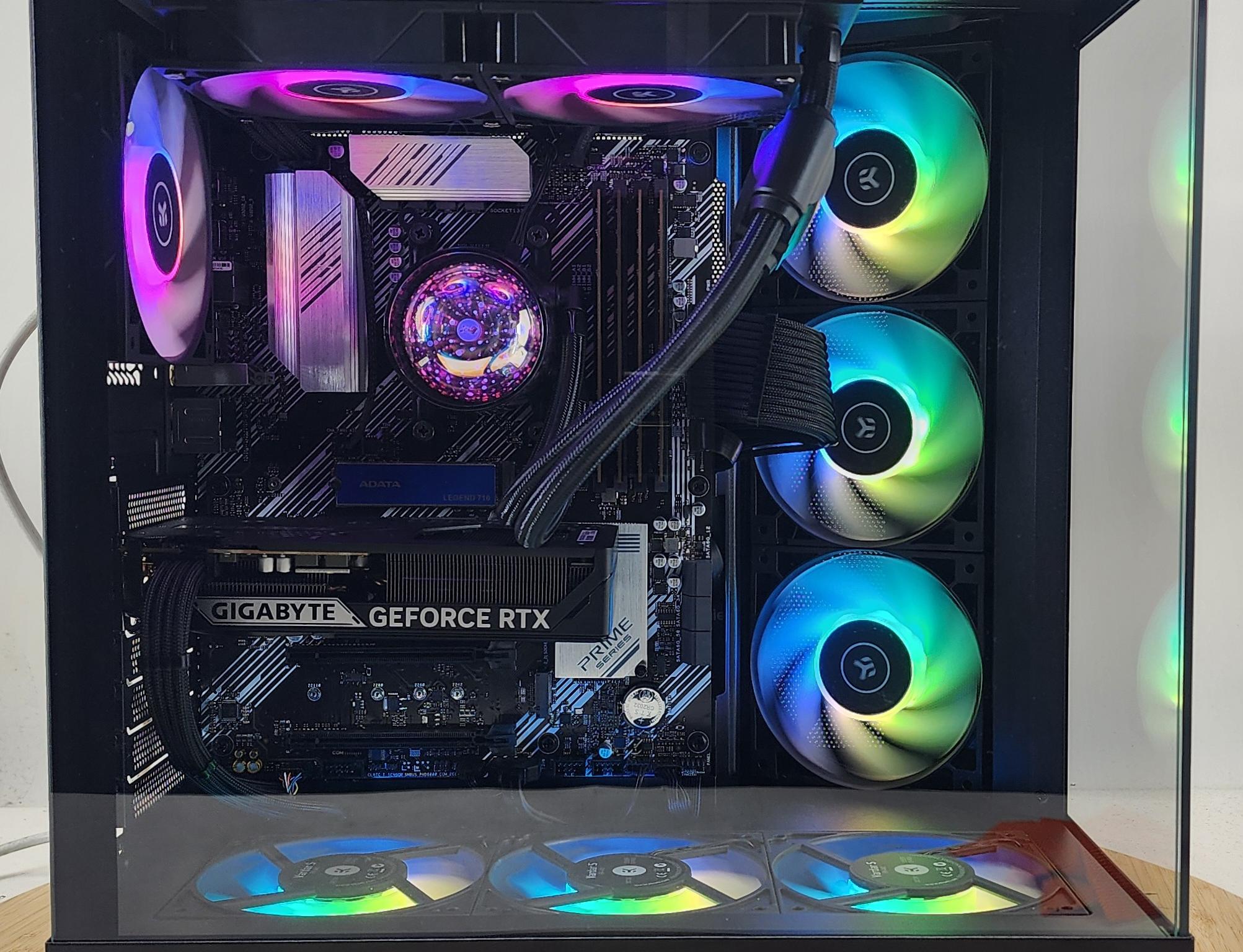 Gaming PC Ryzen 7 5700X 16GB RAM 1TB SSD RTX 5060  8GB Windows 11 Computer