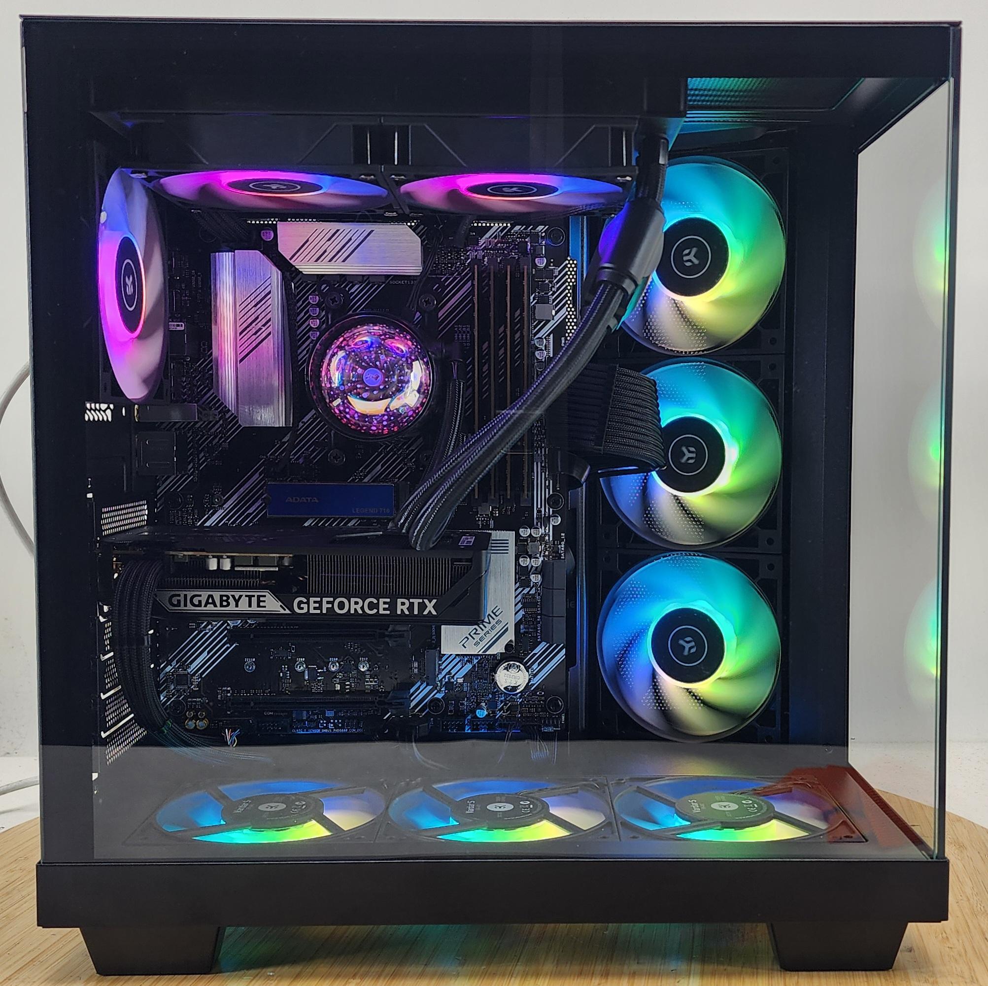 Gaming PC Ryzen 7 5700X 16GB RAM 1TB SSD RTX 5060  8GB Windows 11 Computer