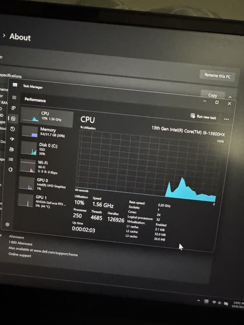 **PRICE DROP** Gaming Laptop - Alienware m16 R1, Intel i9 13900HX and Nvidia 4070