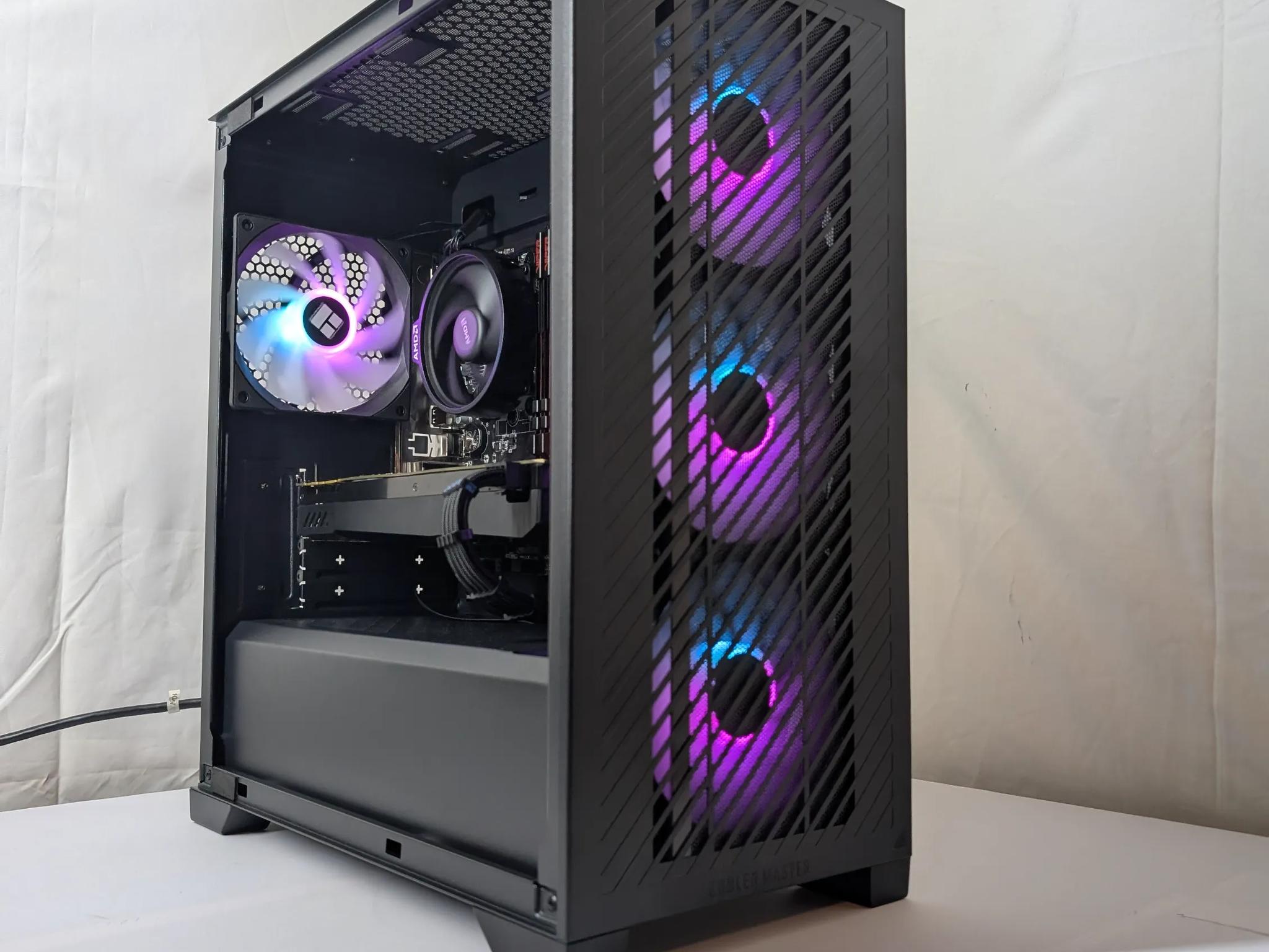 💻 GTX 1080 + Ryzen 7 | 1080p Gaming PC | 1TB NVMe | Wi-Fi & Windows 11