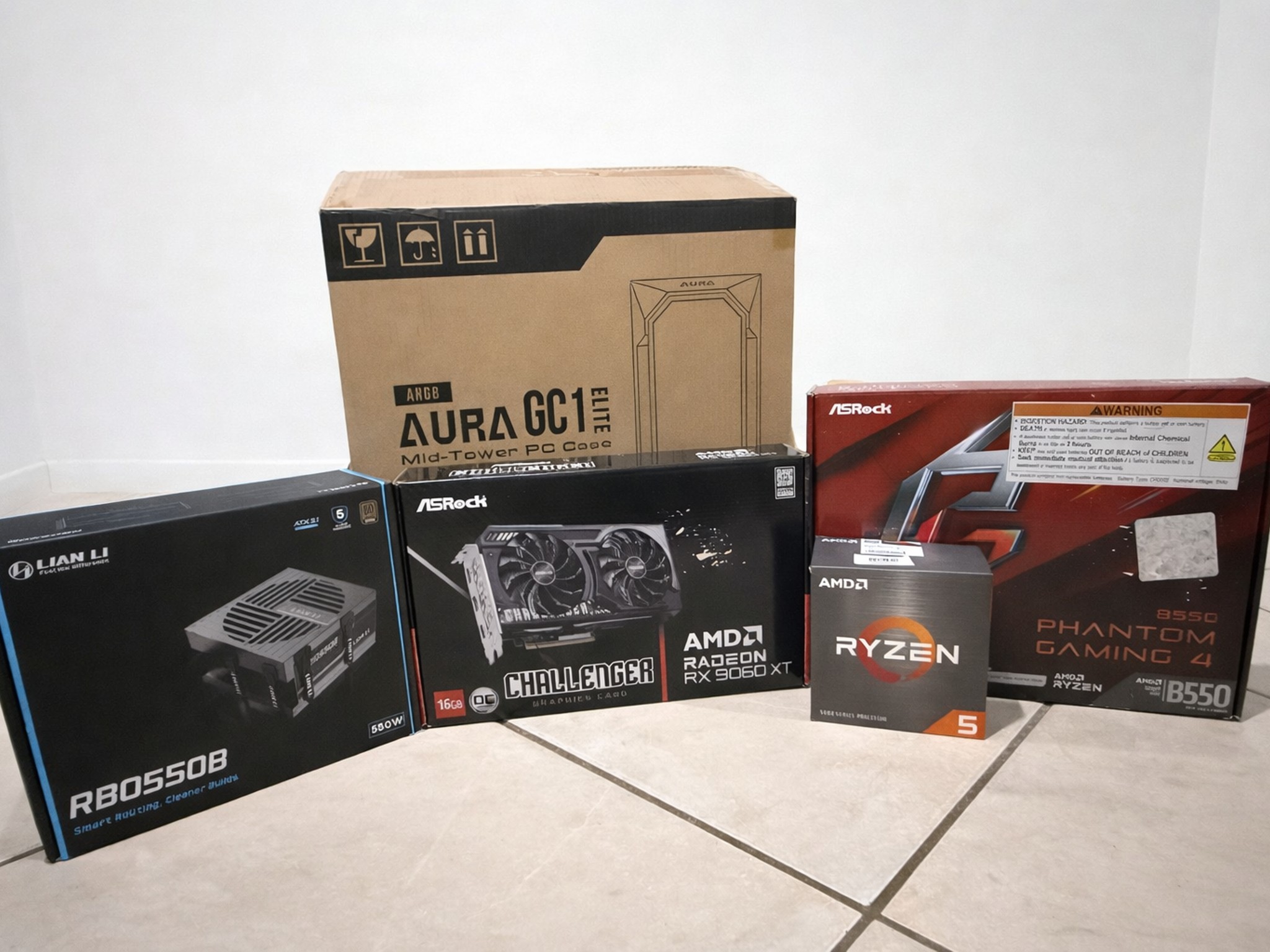 PC- 1440p Ready | 9060 XT 16 GB | Built Recently