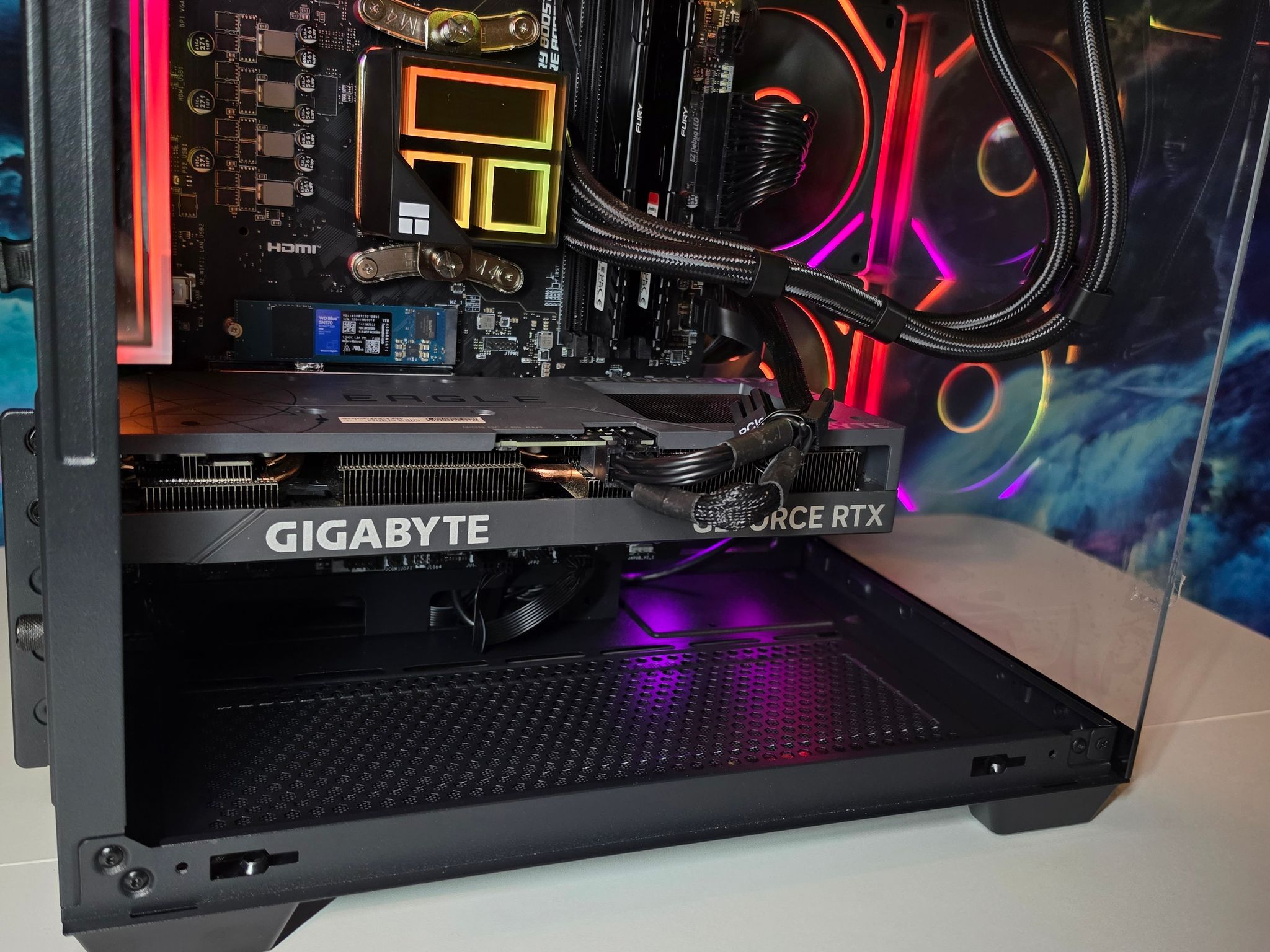 RESERVED RTX 4060ti 8gb + Ryzen 5600x PC Build #89