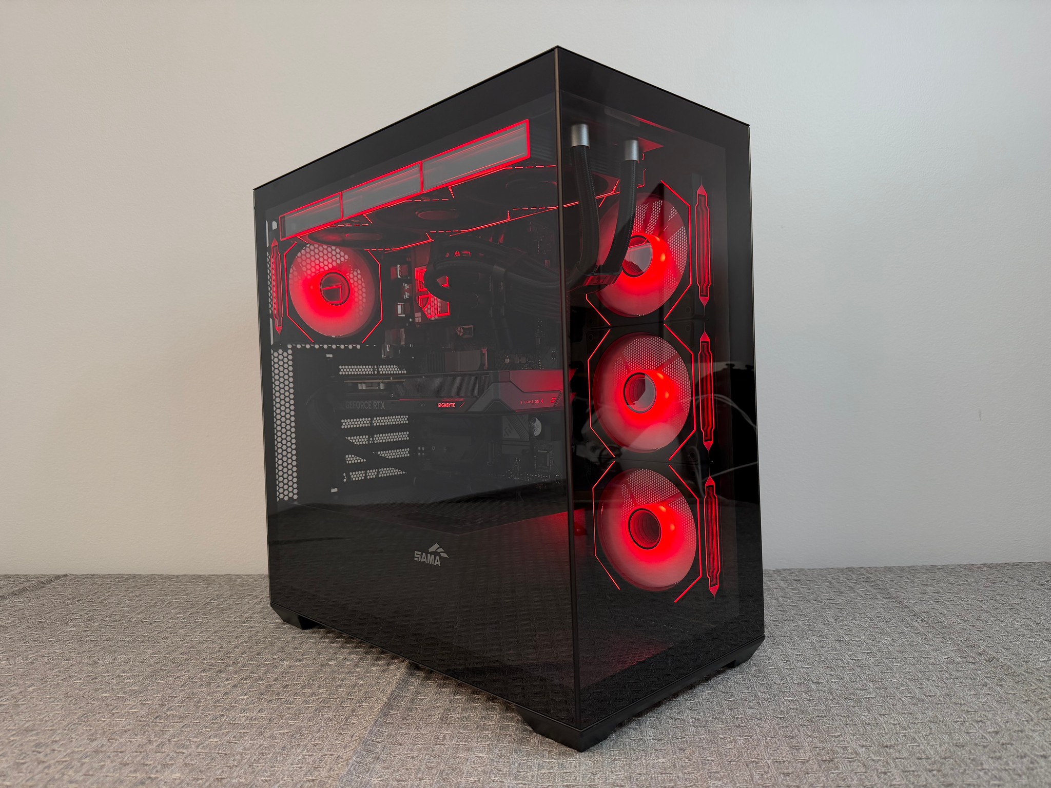 RTX 5060 8GB OC • RYZEN 5 5600 • B550 WIFI • 16GB DDR4 • 512GB SSD • 360MM AIO NEW CUSTOM GAMING PC