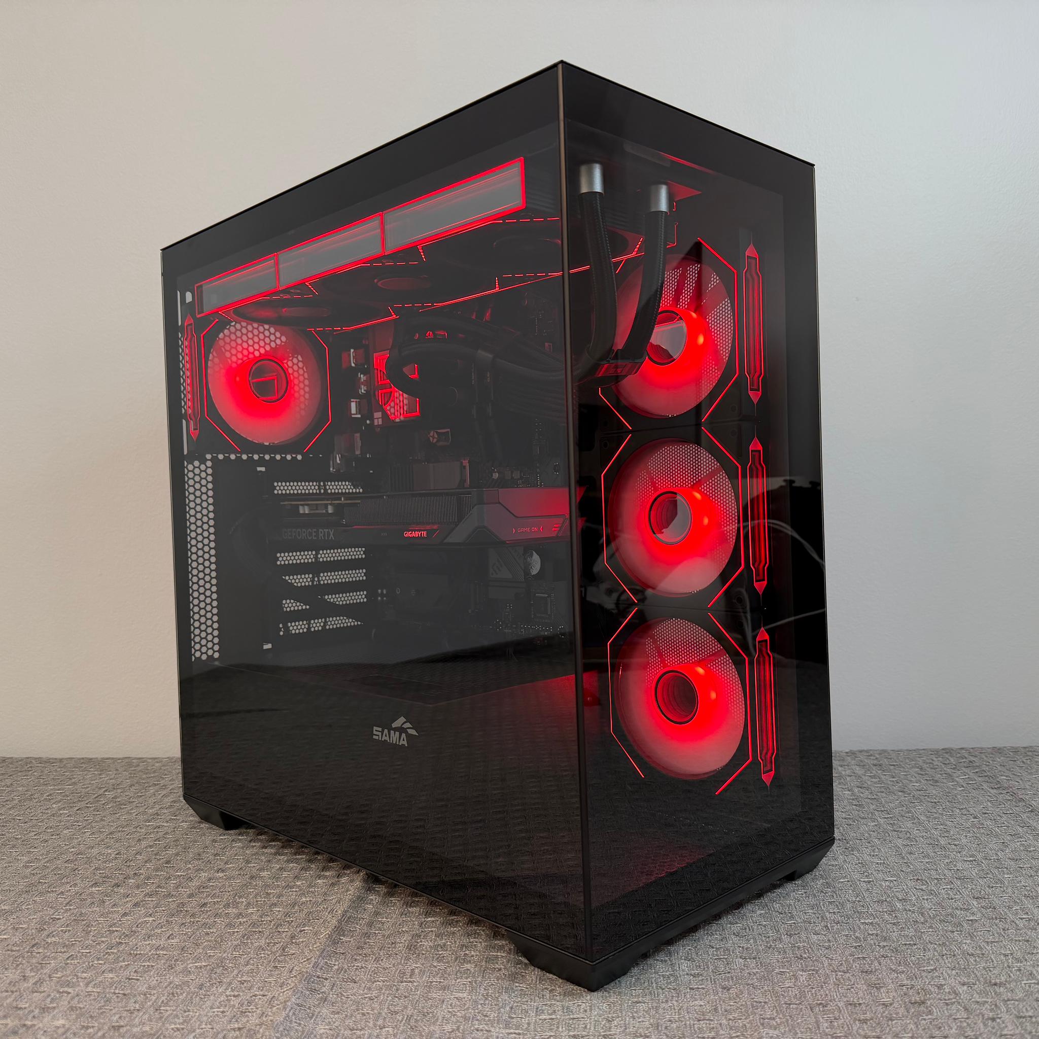 RTX 5060 8GB OC • RYZEN 5 5600 • B550 WIFI • 16GB DDR4 • 512GB SSD • 360MM AIO NEW CUSTOM GAMING PC