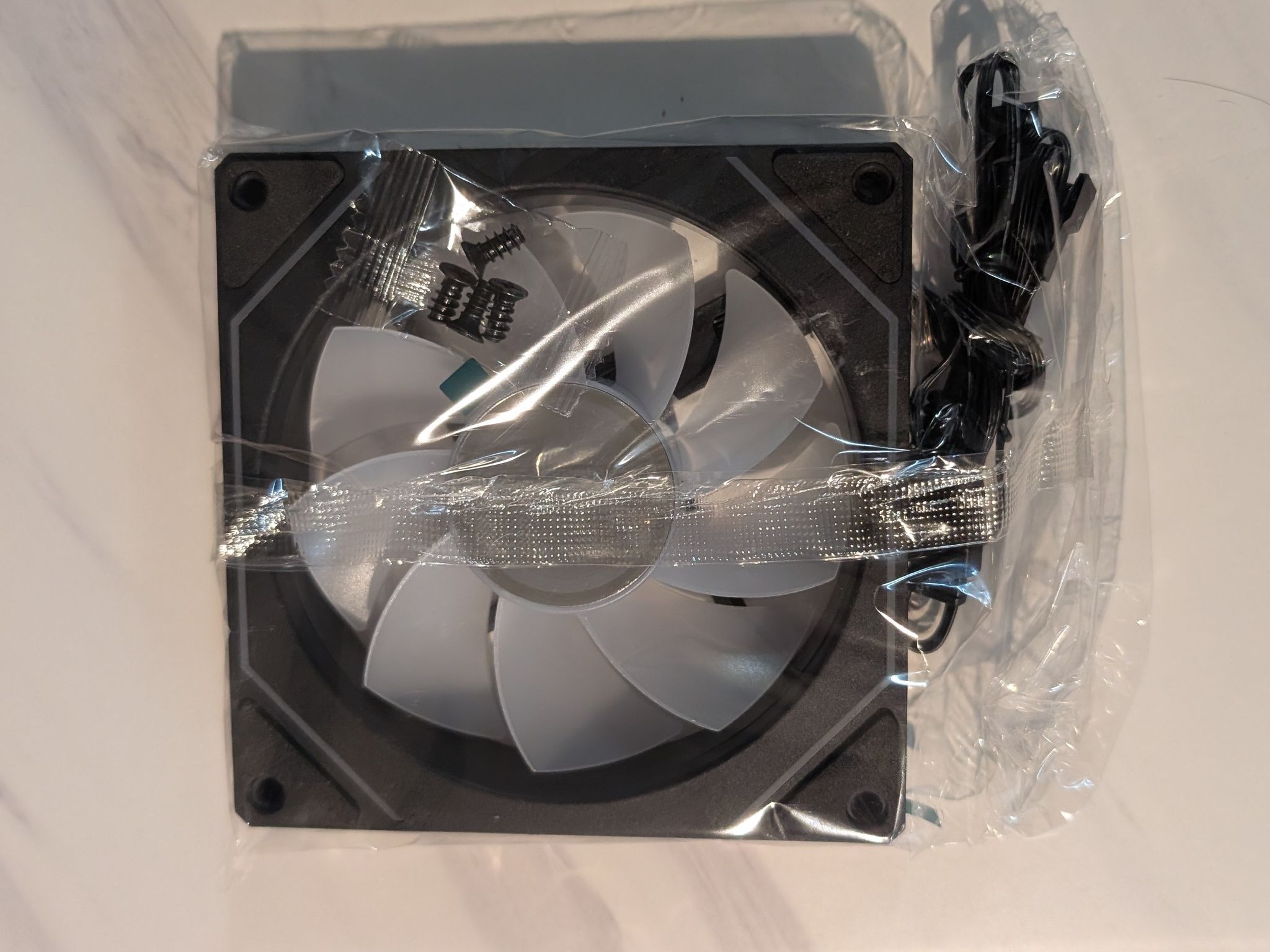 Platinum PC's black reverse fan