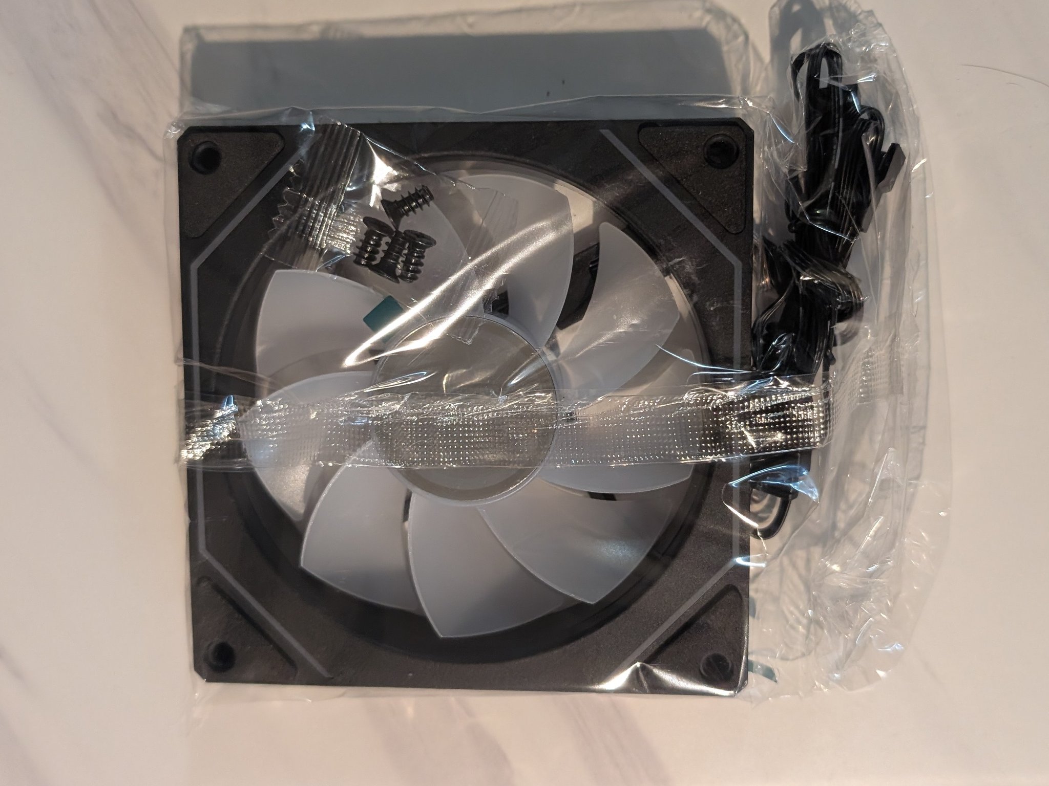 Platinum PC's black reverse fan