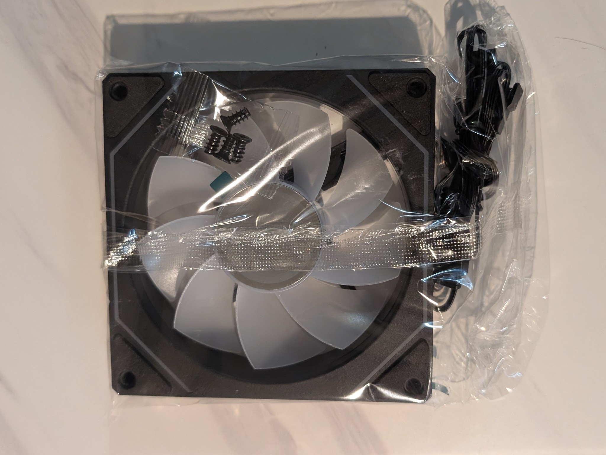 Platinum PC's black reverse fan