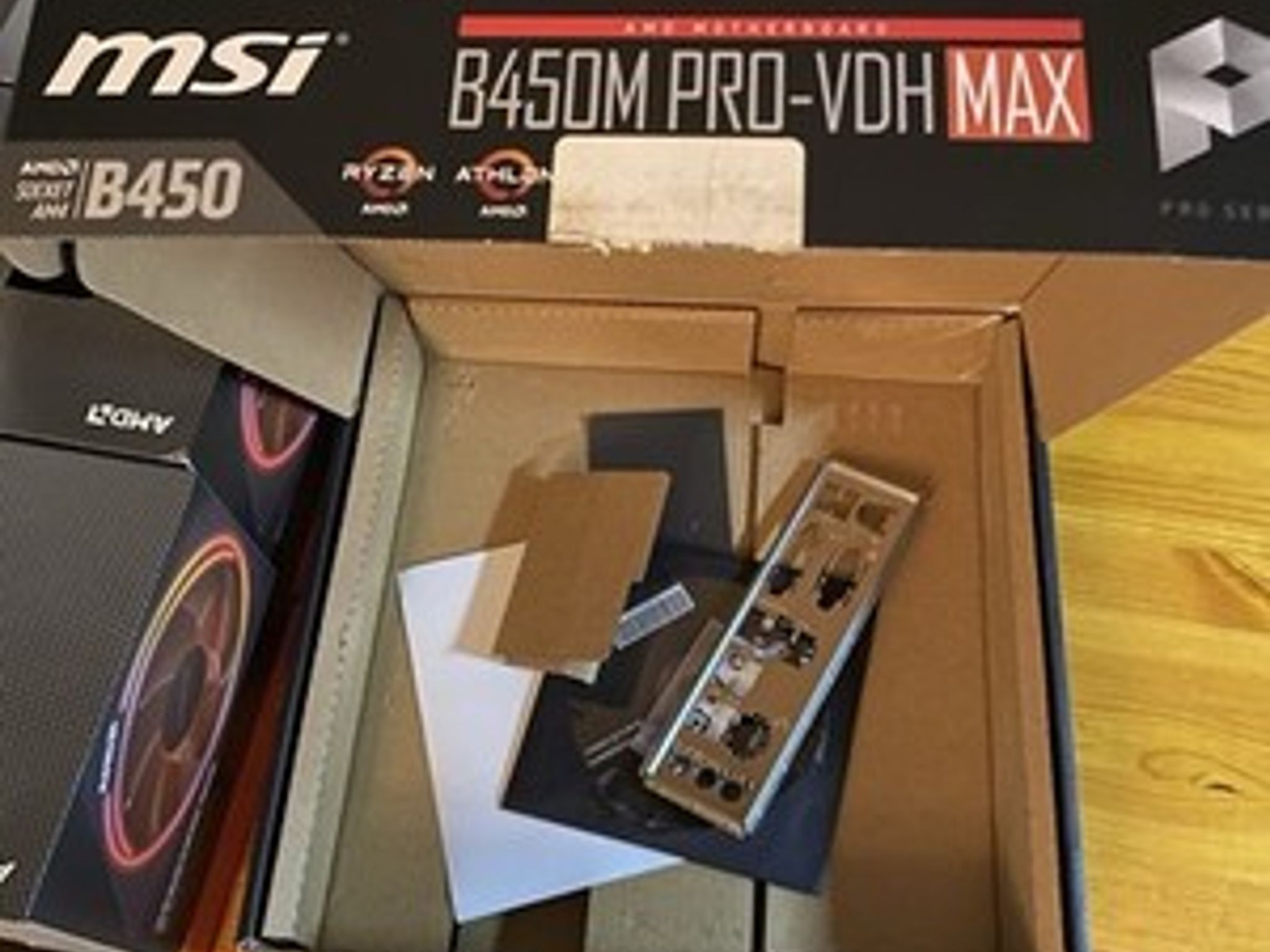 AM4 MSI B450M Pro, R9 3900X, 16GB T-Force DDR4 Bundle