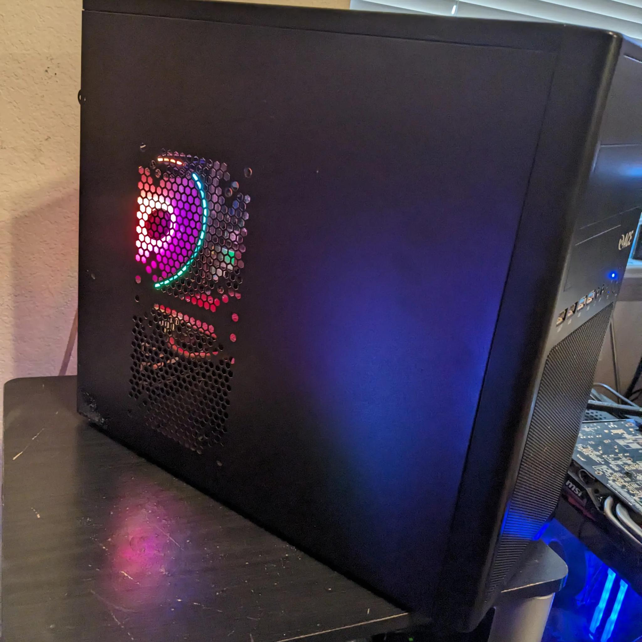 FREE SHIP|| "Collapsed Sun"|| Xeon 1220v2 (same as i5-3450), 16GB RAM, HD 6970 2GB, 480GB SSD, Win10