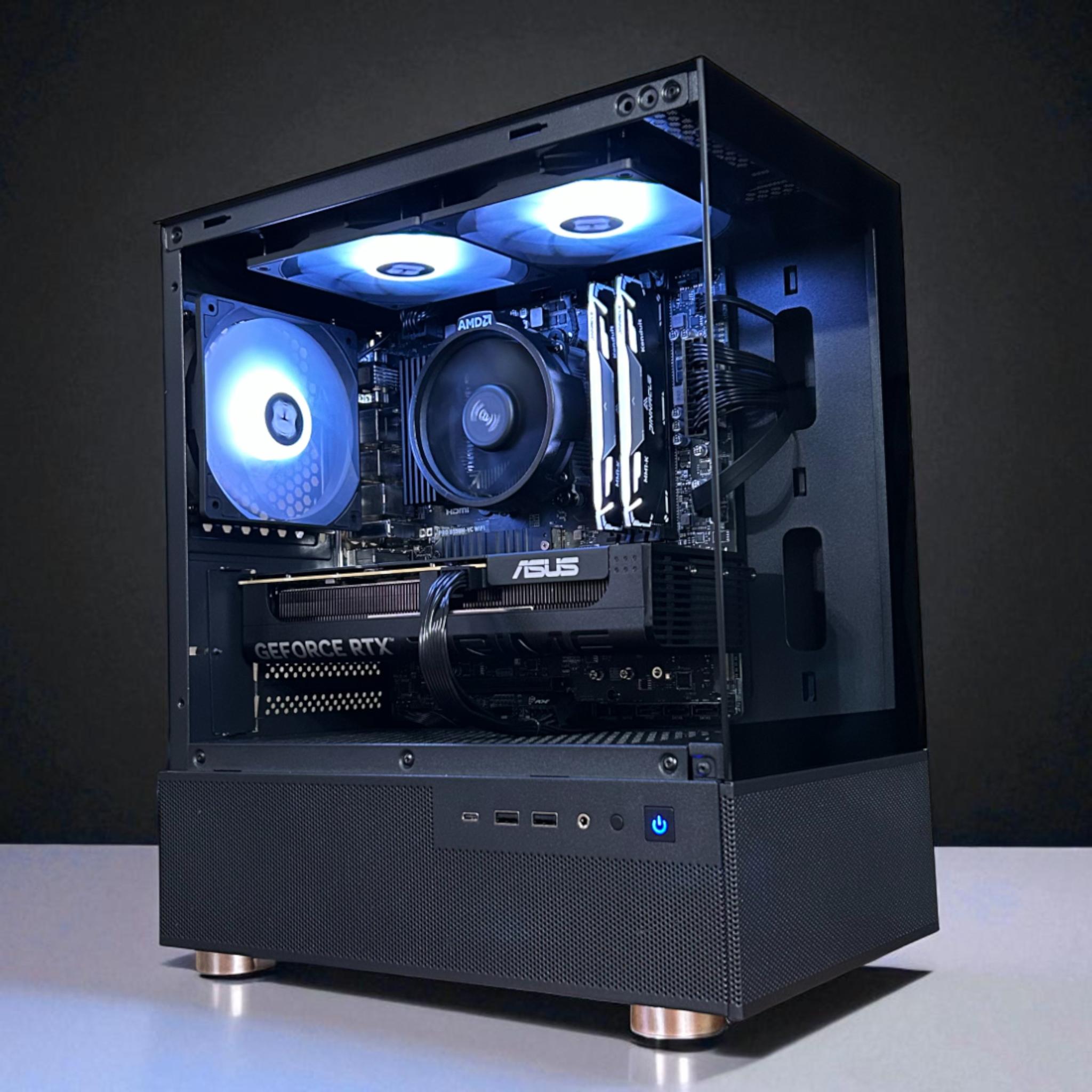 * BLACK FRIDAY SALE * RTX 5060 8GB | Ryzen 5 5600X | 32GB DDR4 | 1TB NVMe | The Officer RTX V2