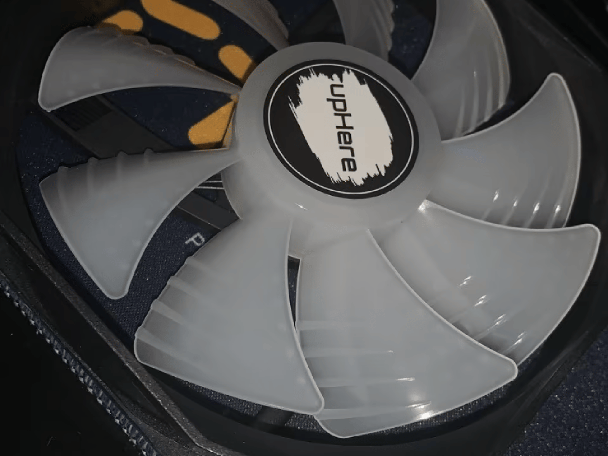 5-Pack of Black UpHere RGB Fans