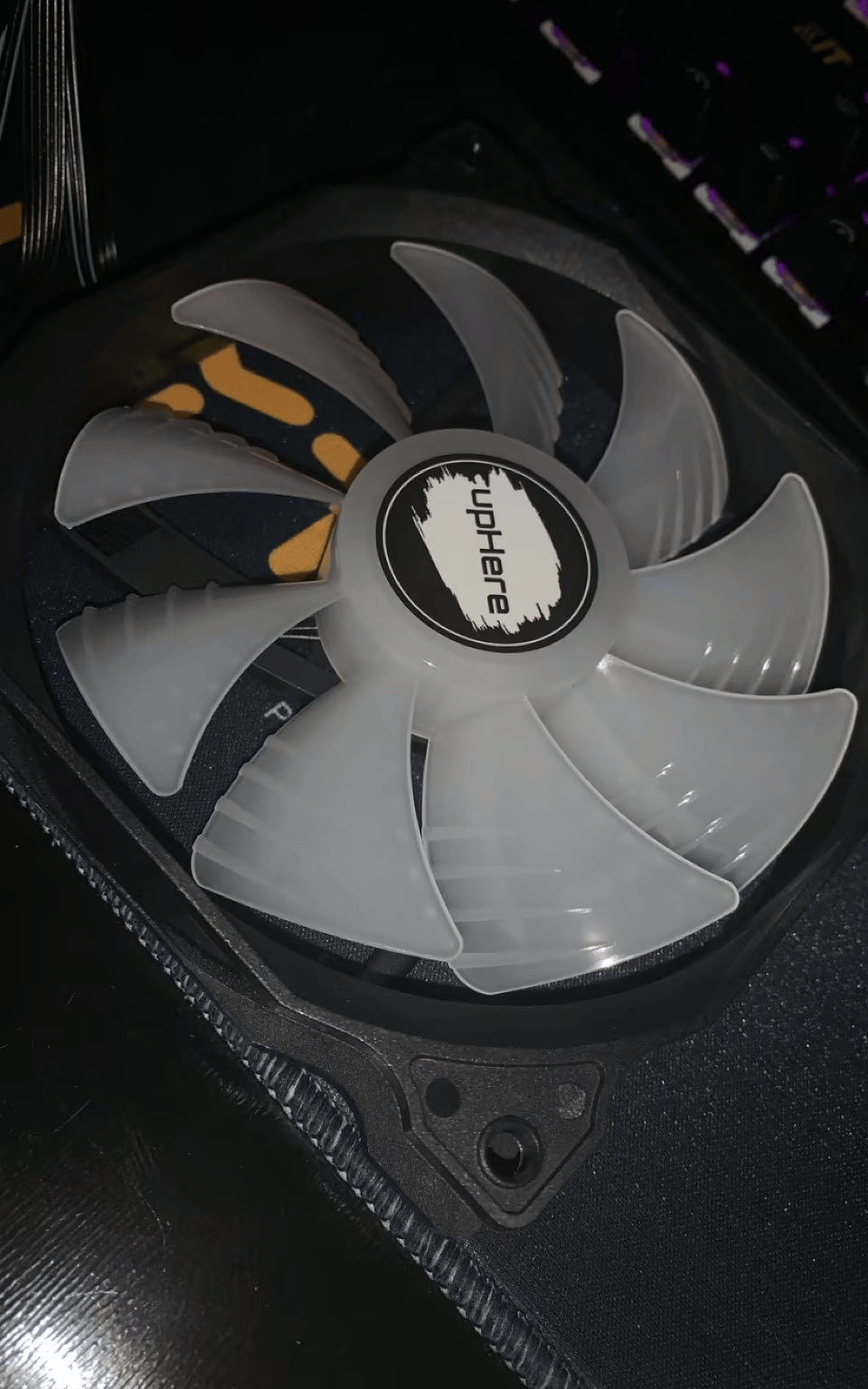 5-Pack of Black UpHere RGB Fans