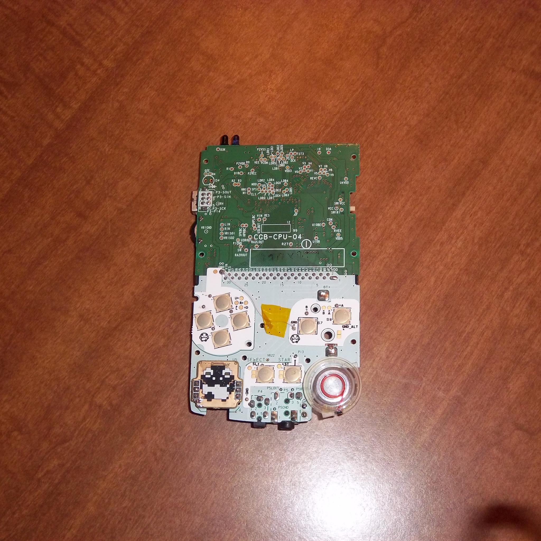 TFT backlit Game Boy Color