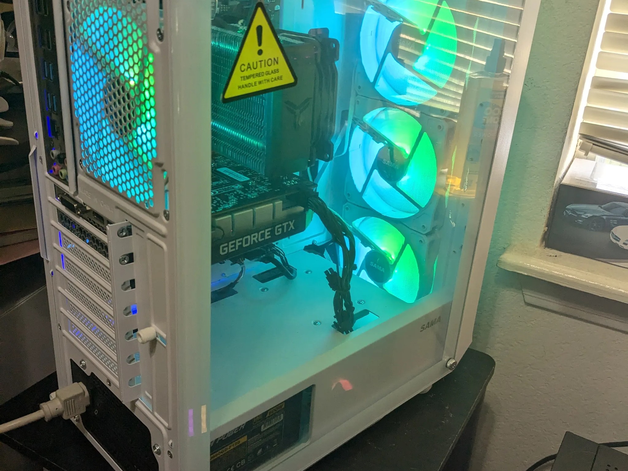 FREE SHIP - Intel 6 Core Xeon, 16GB DDR4, GTX 1650 SUPER 4GB, 480GB SSD, Win10, WiFi, RGB