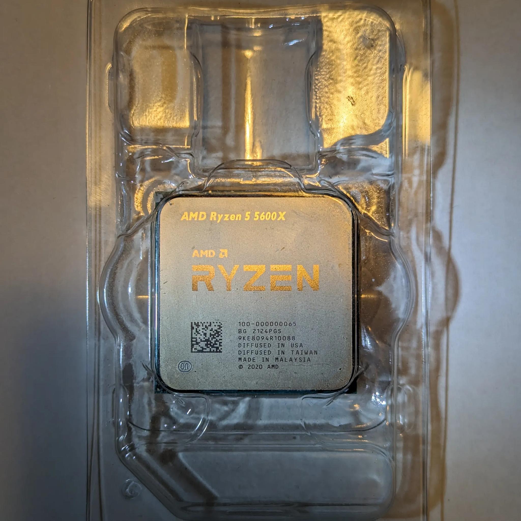 AMD Ryzen 5 5600X AM4 6-Core Processor