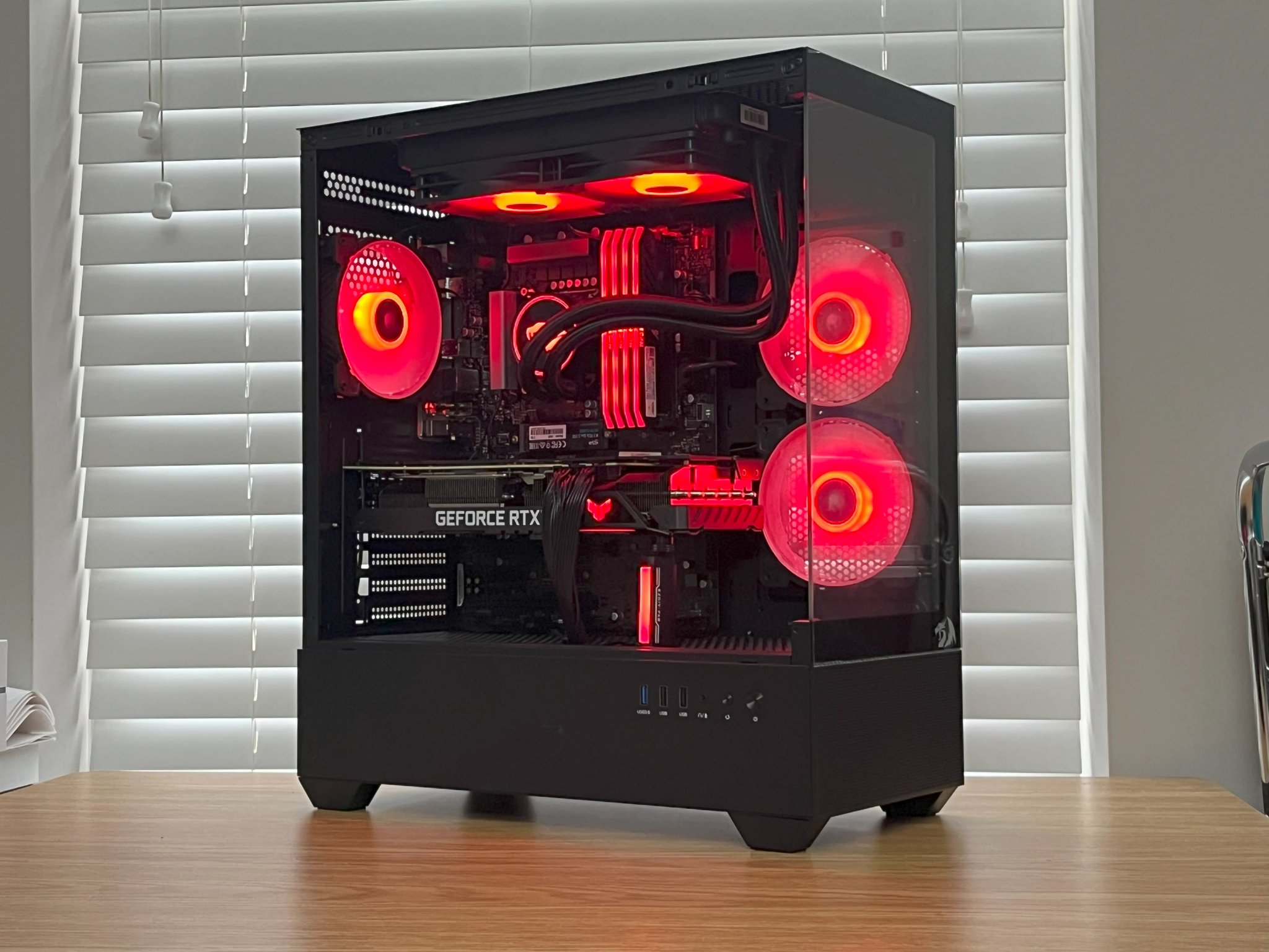 🖤❤️  i7-11700KF | RTX 3080 | 32GB DDR4 | 1TB SSD | Gaming PC ❤️🖤