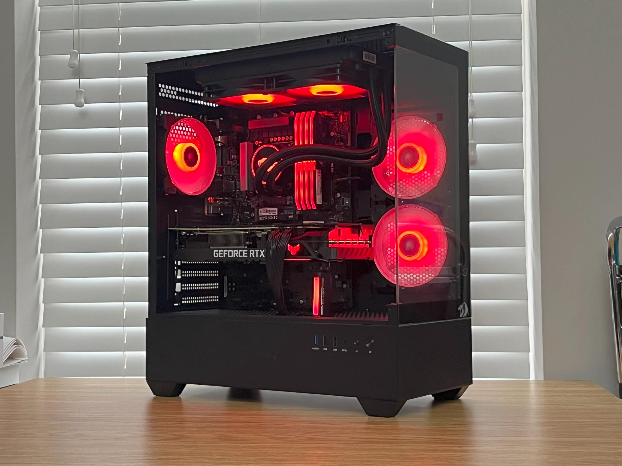 🖤❤️  i7-11700KF | RTX 3080 | 32GB DDR4 | 1TB SSD | Gaming PC ❤️🖤