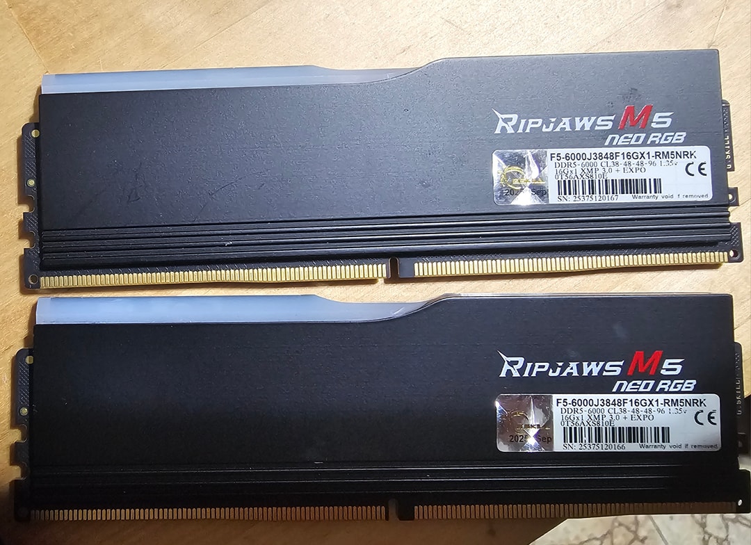 G.SKILL Ripjaws M5 Neo RGB 32gb | Jawa