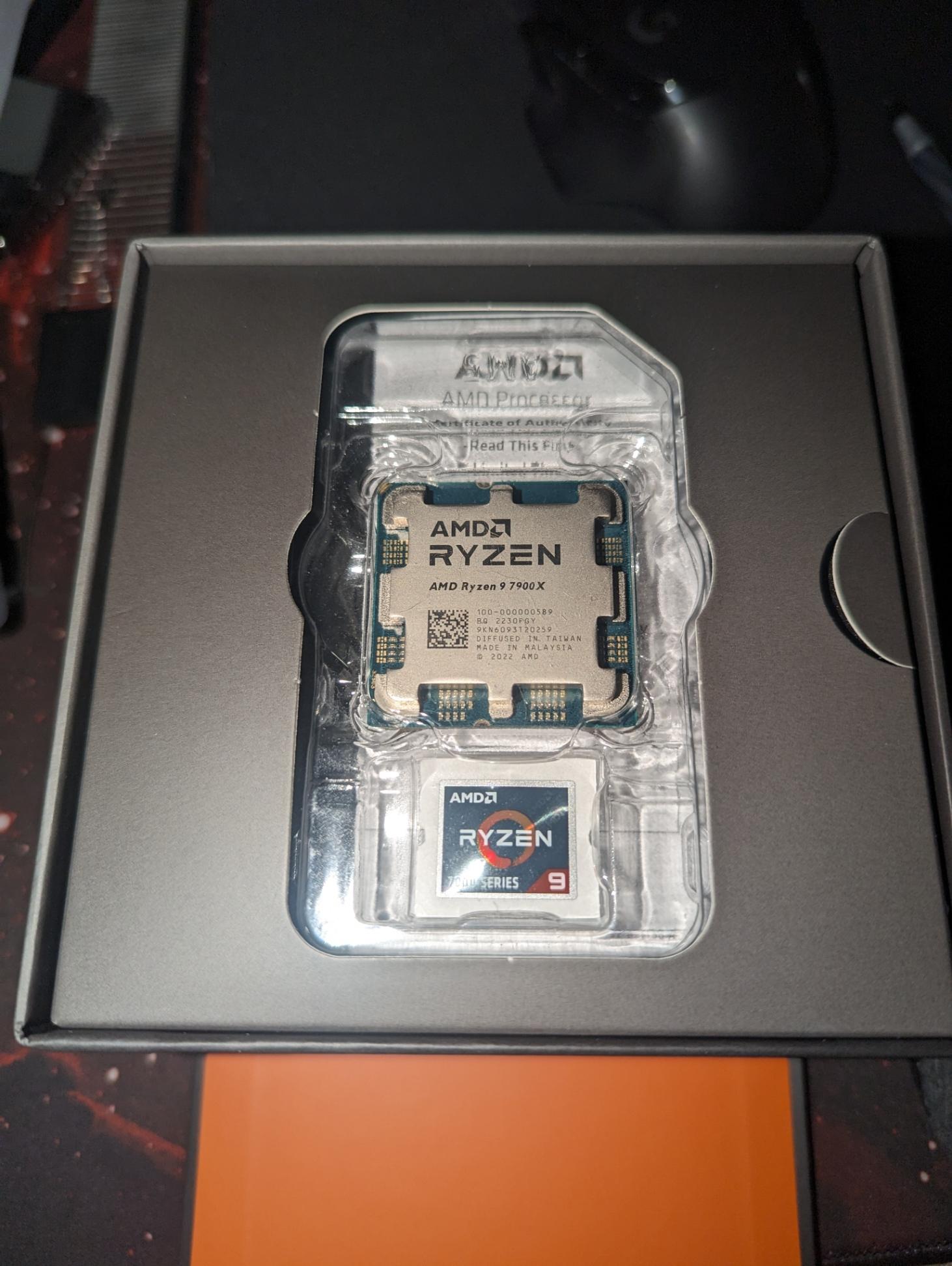 AMD Ryzen 9 7900X - Lightly used like new!