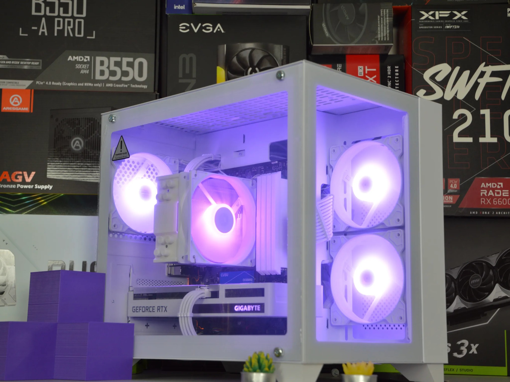 🔮🌨️| RTX 3060 12GB | Ryzen 5 5500 | 32GB DDR4 RAM | 1TB NVME SSD | Royal Winter |