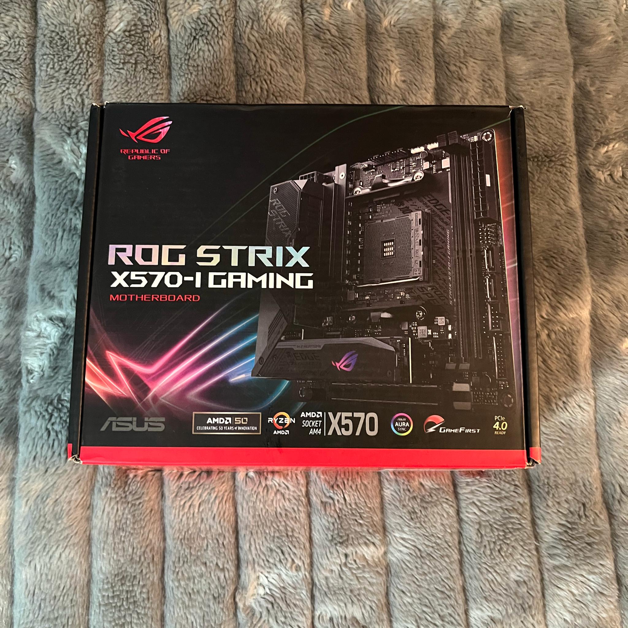 ASUS ROG STRIX X570-I GAMING Mini-ITX Motherboard (AM4)