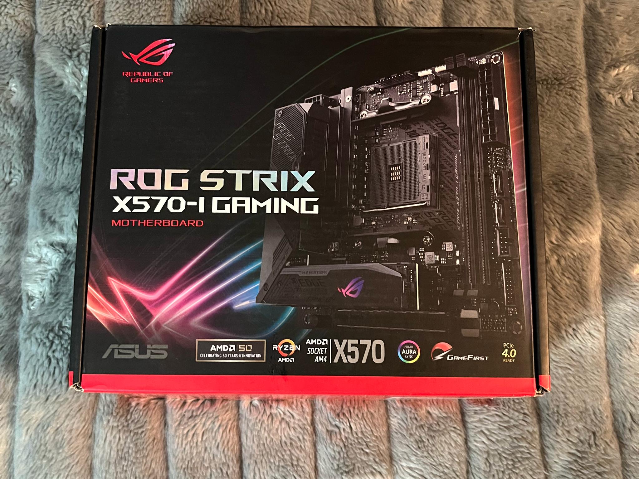 ASUS ROG STRIX X570-I GAMING Mini-ITX Motherboard (AM4)