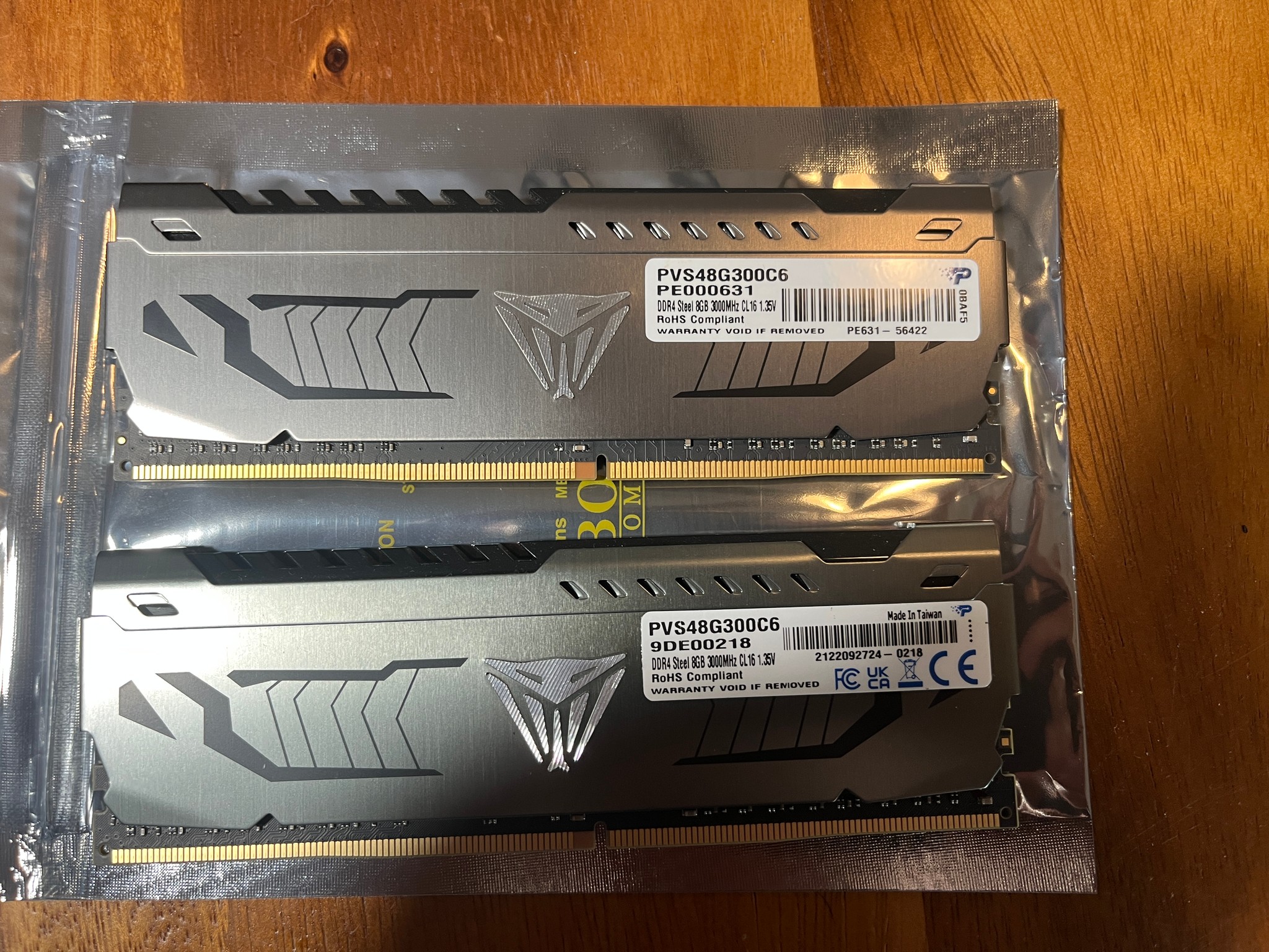 Viper Steel DDR4 3000MHz 16GB×2枚セット Patriot Viper Steel DDR4 16GB (2x8) 3000MHz CL16 - PVS48G300C6 | Jawa