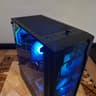 Intel Core I5-10500 / RTX 4060 Ti 8GB - 512GB M.2 & 512GB SSD - Mid Tower Gaming PC - Black