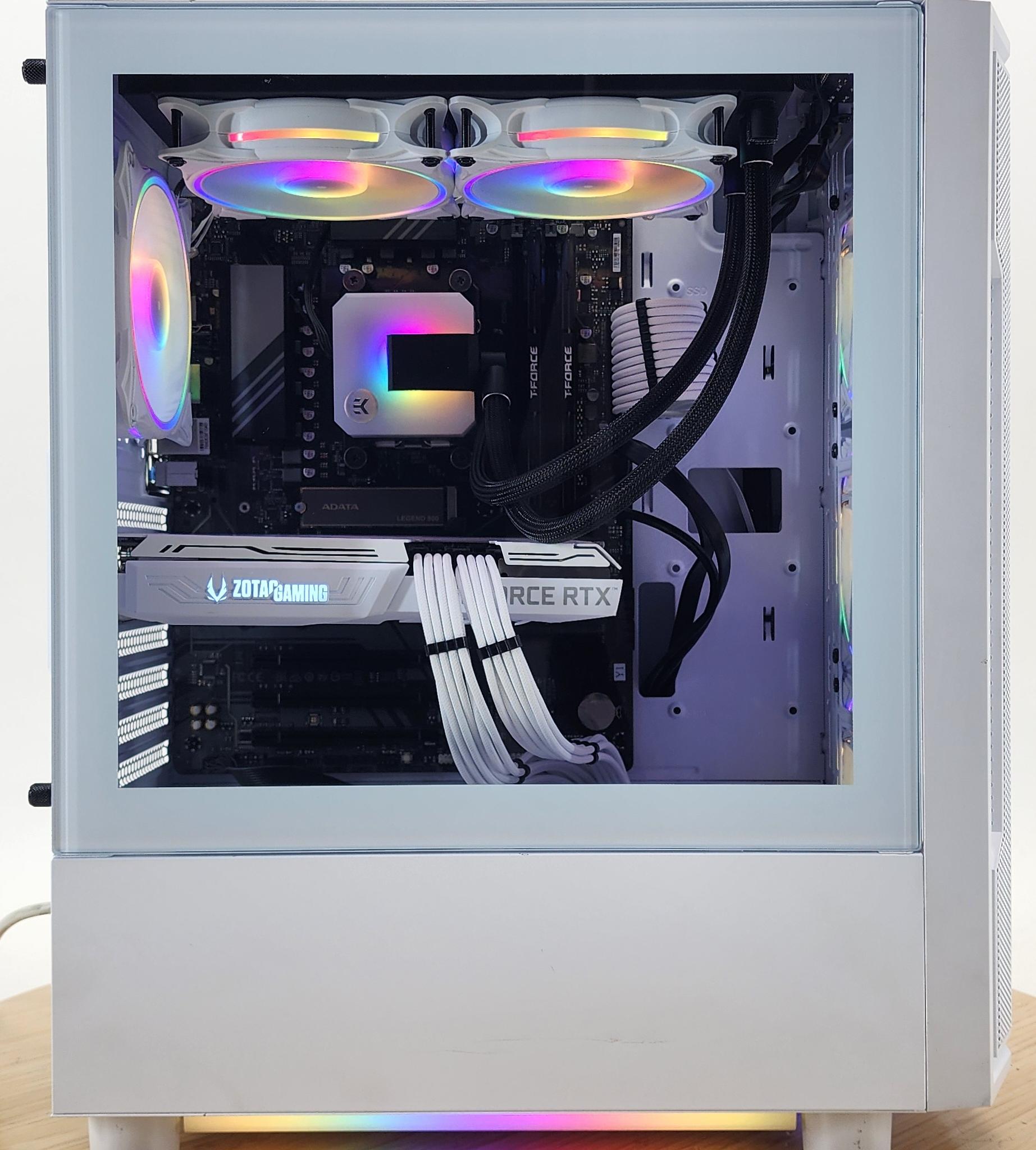 Gaming PC Ryzen 7 7700 16GB RAM 1TB SSD RTX 3070 8GB Windows 11 Computer