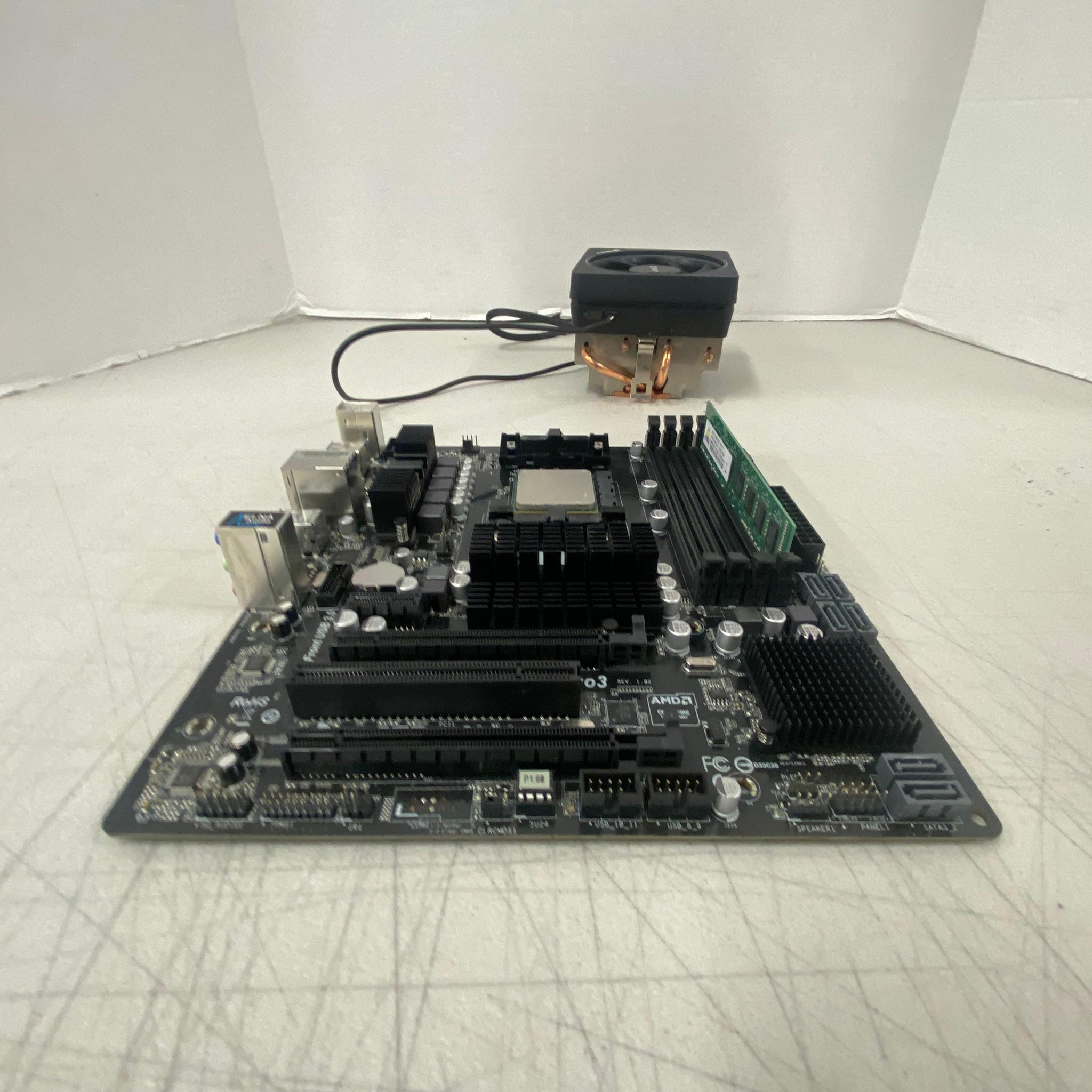 ASRock 970M Pro3 Motherboard + AMD FX™ CPU + 8GB DDR3 RAM Combo