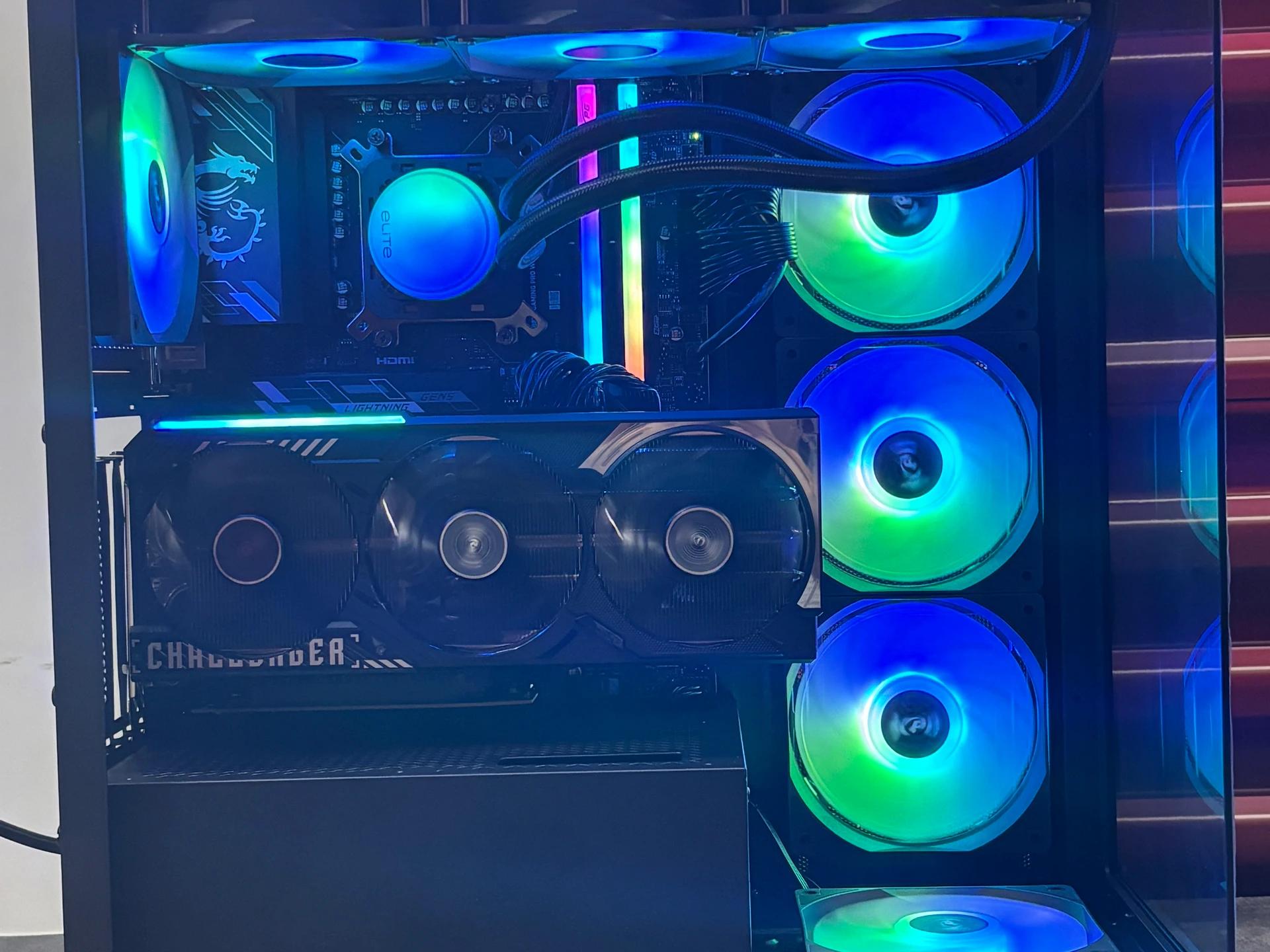 7800x3d 9070xt 32gb ddr5 2tb build
