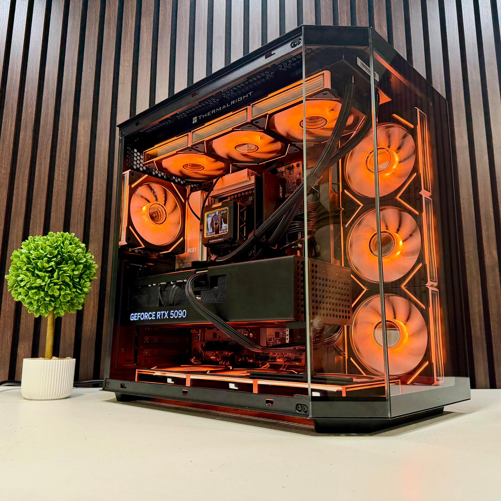 RTX 5090 | Ryzen 9850X3D | 32 DDR5 | 2TB M.2 | 1000 Watt Gold PSU | ARGB Fans