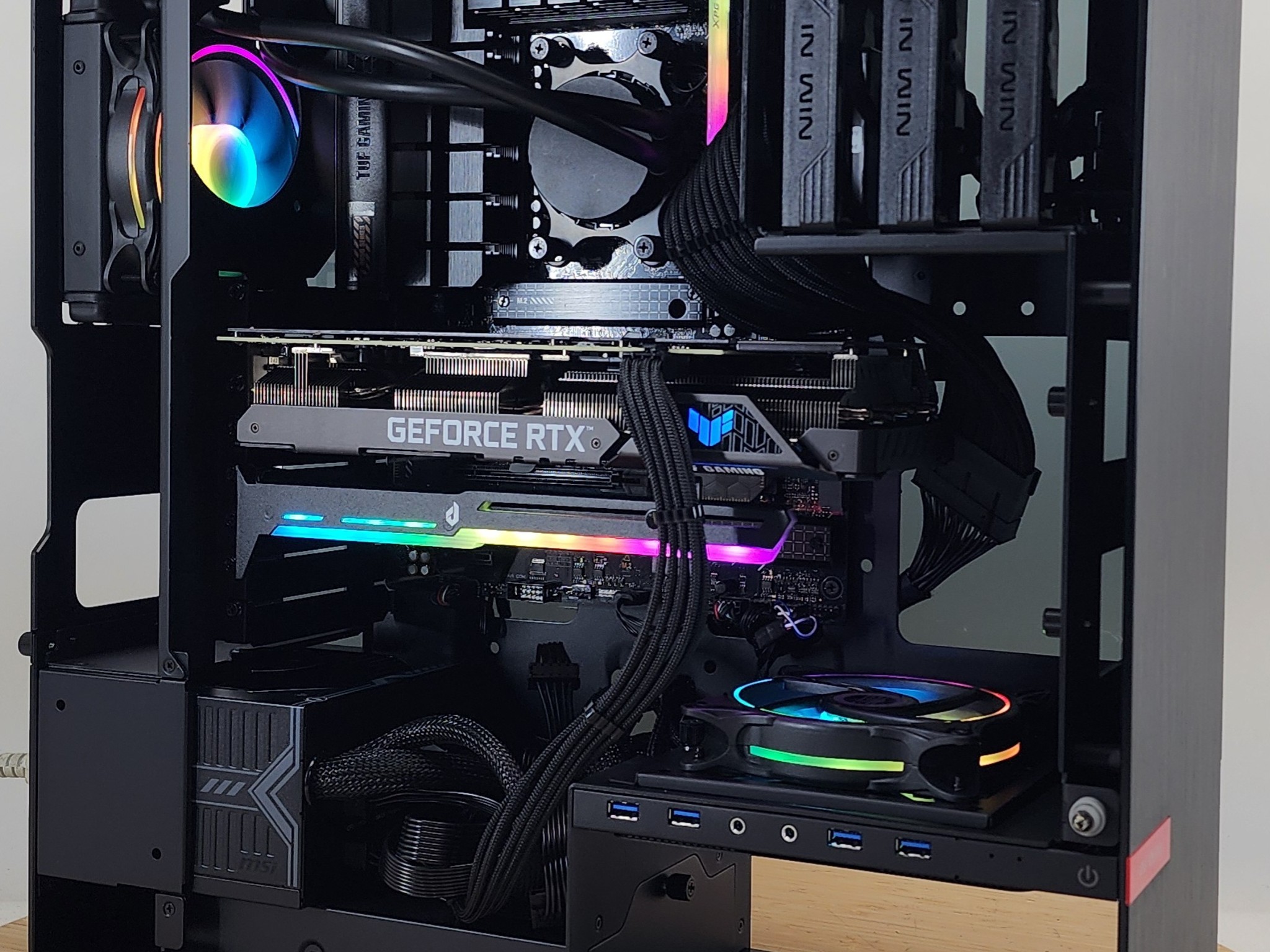 Gaming PC Ryzen 5 9600X 16GB RAM 500GB SSD RTX 3060 12GB Windows 11 Computer