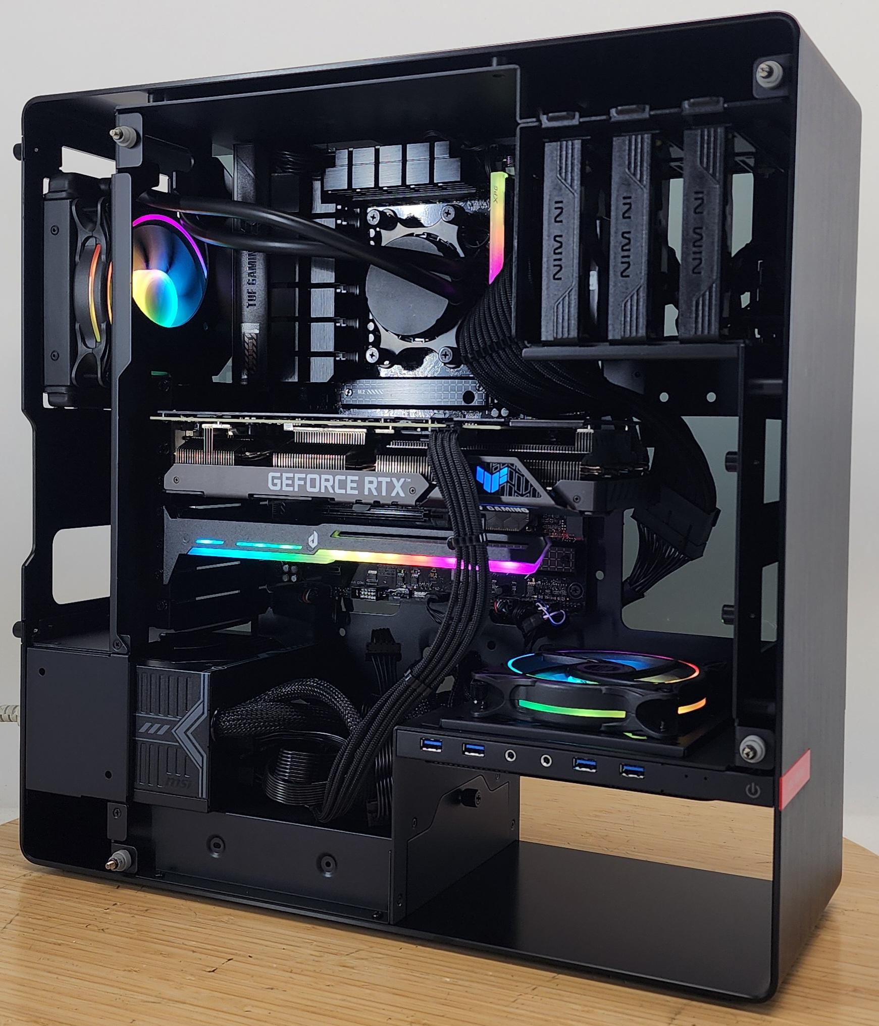 Gaming PC Ryzen 5 9600X 16GB RAM 500GB SSD RTX 3060 12GB Windows 11 Computer