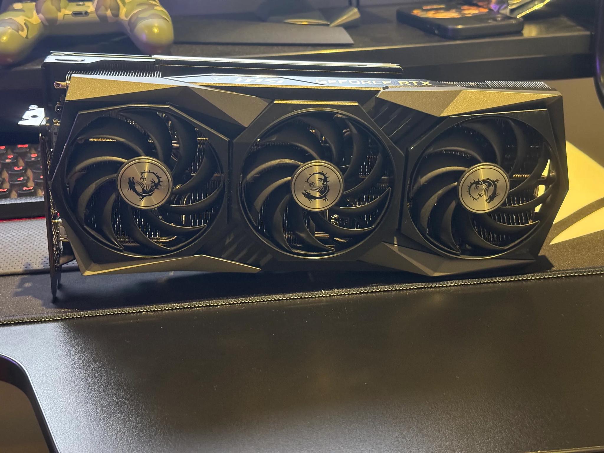 MSI RTX 3070 Ti Gaming X Trio 8GB GDRR6X 256-Bit HDMI/DP Nvlink Torx Fan 3 Ampere Architecture