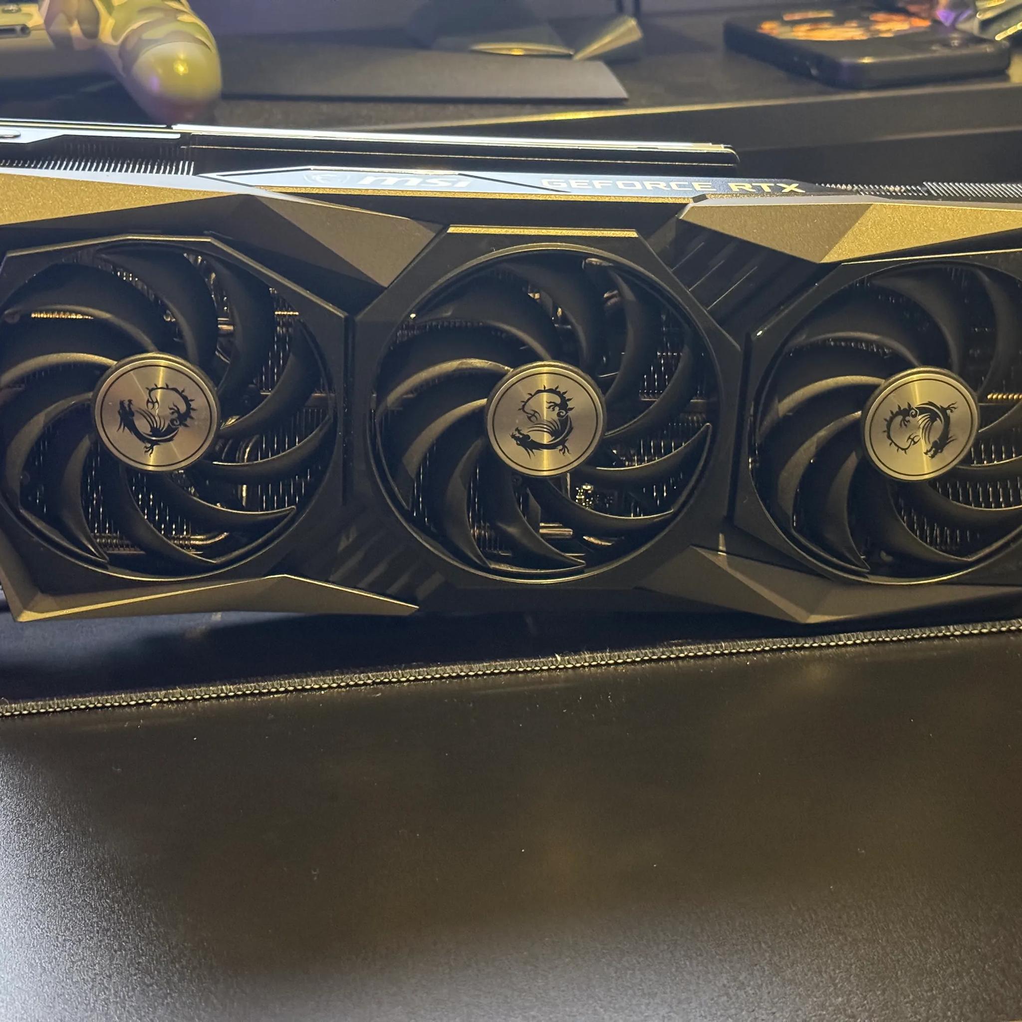 MSI RTX 3070 Ti Gaming X Trio 8GB GDRR6X 256-Bit HDMI/DP Nvlink Torx Fan 3 Ampere Architecture