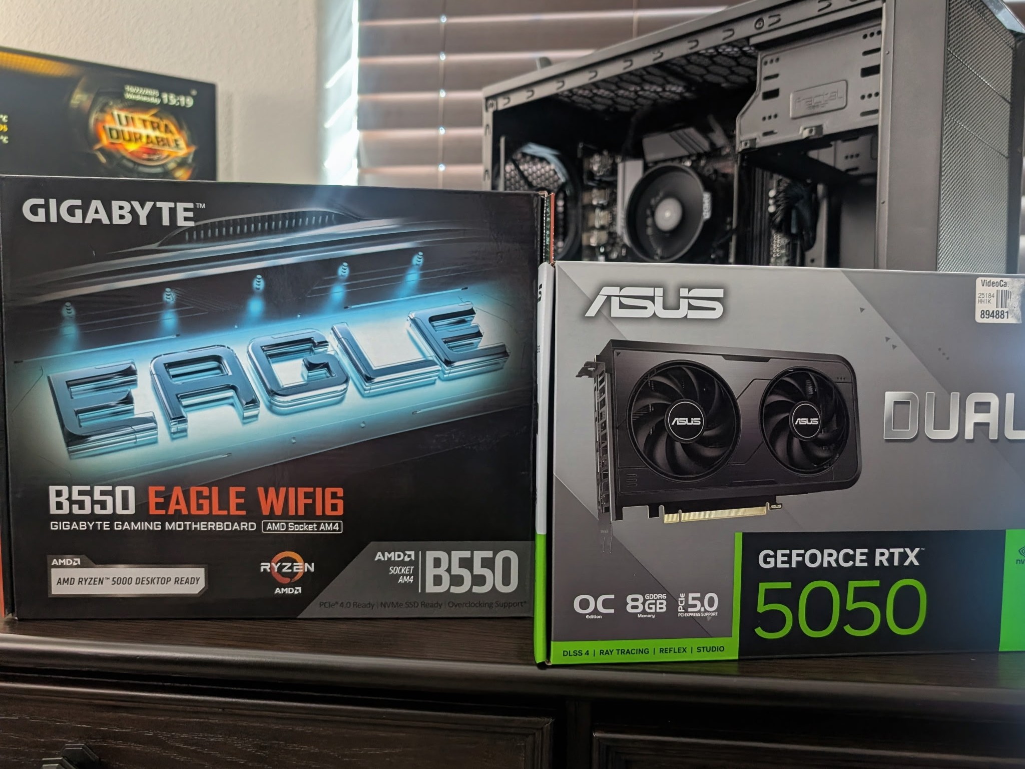 AMD Ryzen 5 5500 | RTX 5050 8GB | 16GB DDR4 | 1TB NVMe SSD | Custom Gaming PC | Windows 11 Home