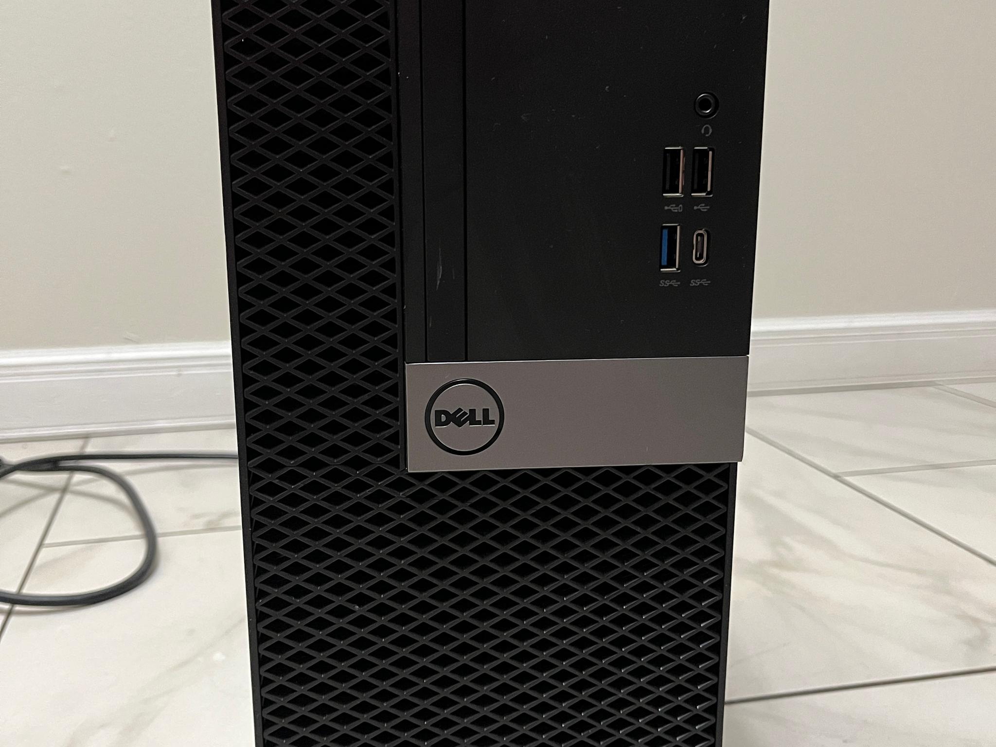 NVIDIA RTX 3050, Intel i7-7700, 16GB RAM, 750GB Storage - Dell Gaming PC w/Wi-Fi, BT