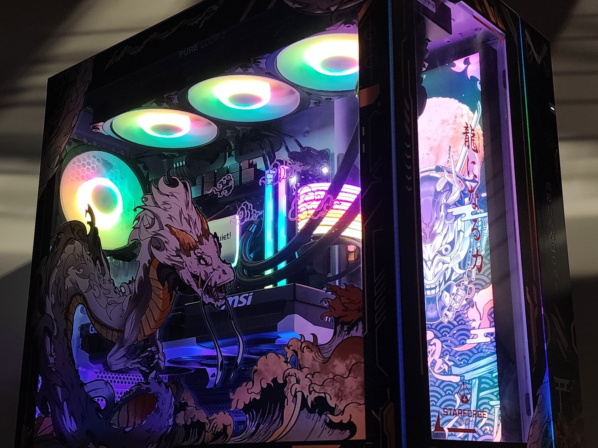 Gaming PC Ryzen 7 9800X3D 32GB RAM 2TB SSD RTX 5070 12GB Windows 11 Computer