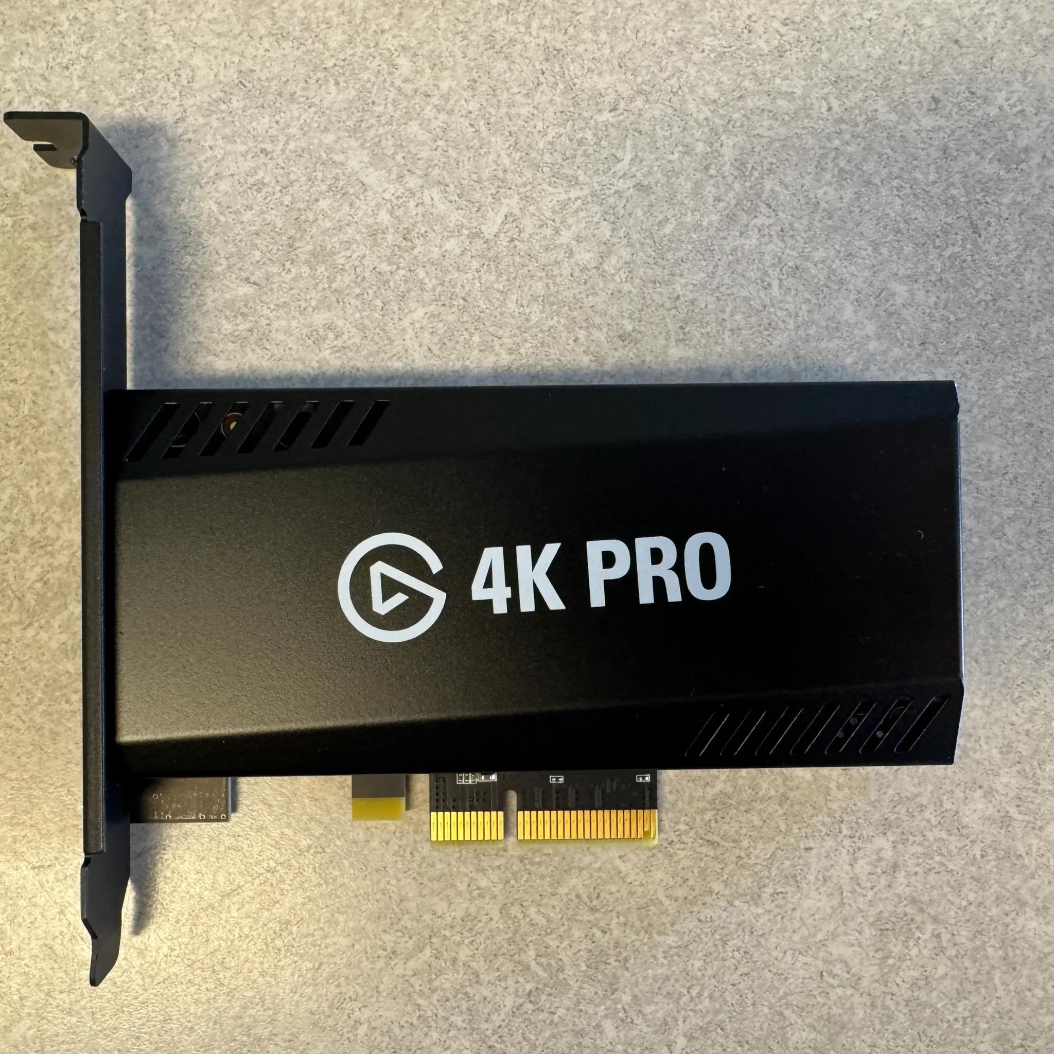 Elgato 4k Pro 8K60 passthrough (4k60 capture) HDMI 2.1 PCIe Capture Card