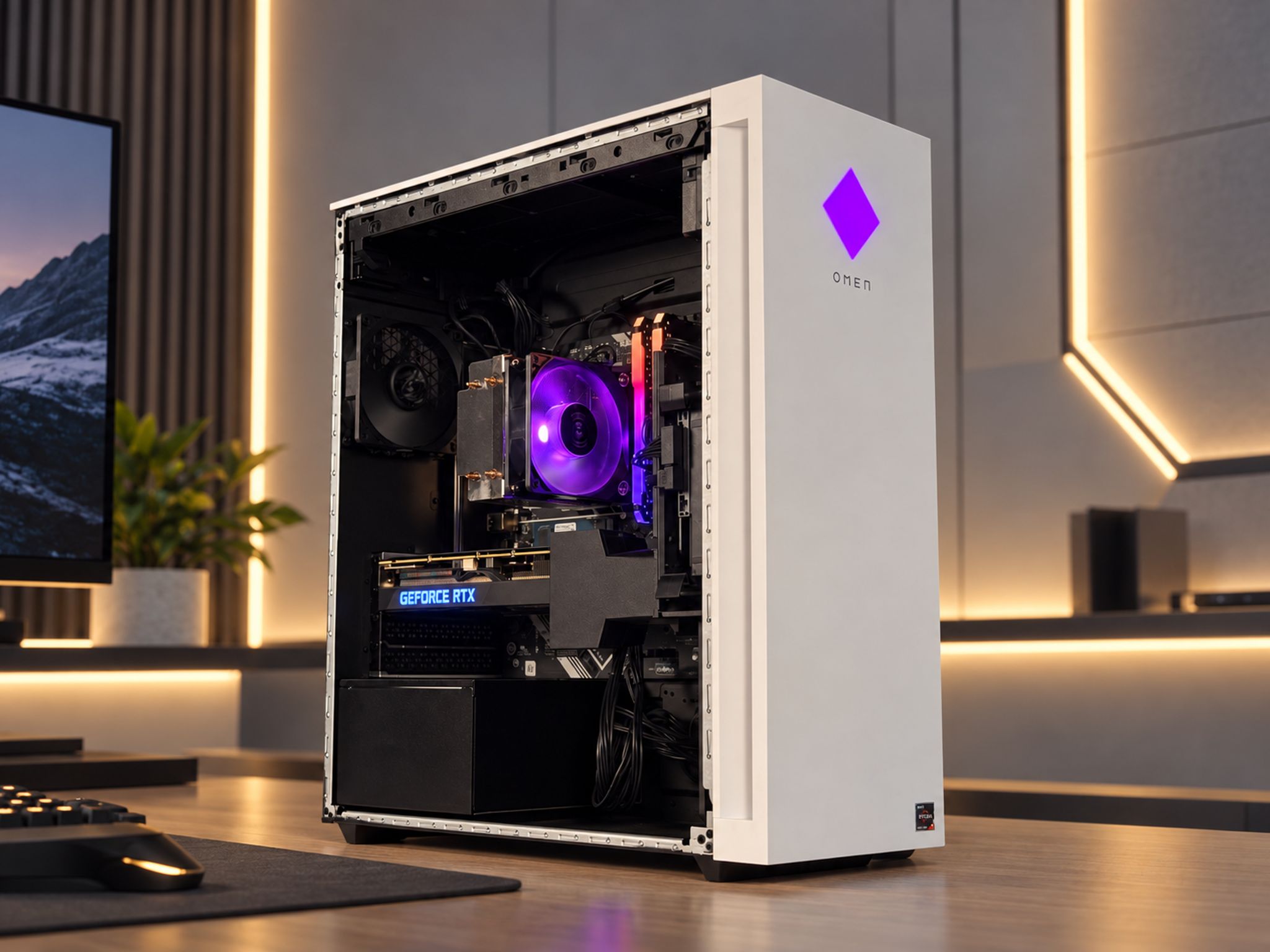 🪐OMEGA Gaming PC | RTX 3060 TI | Ryzen 7 5700G | 32GB RAM | 1.5TB TOTAL | WiFi & BT | FREE SHIPPING