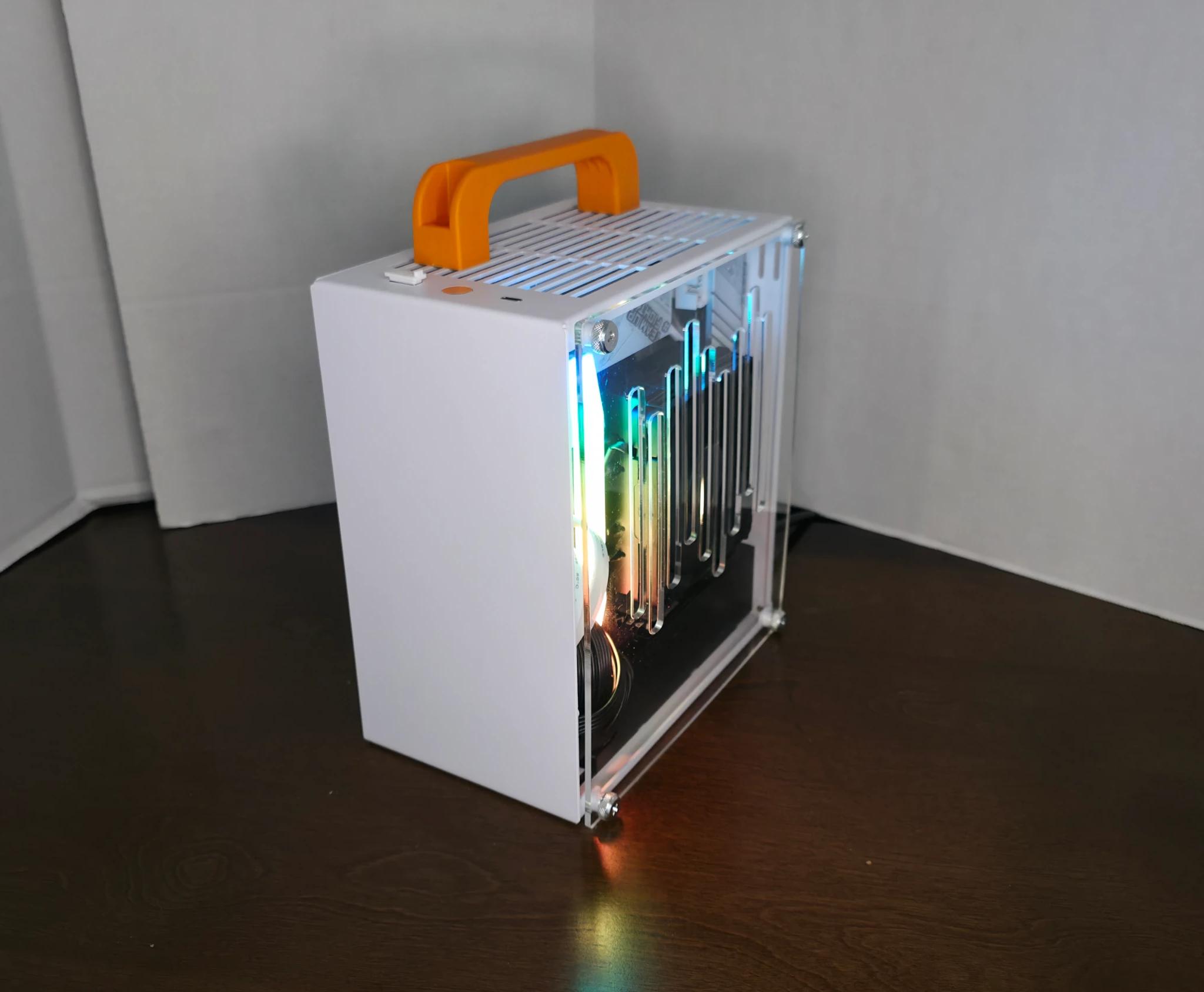NEW Mini ITX Compact Portable Gaming PC for Travel