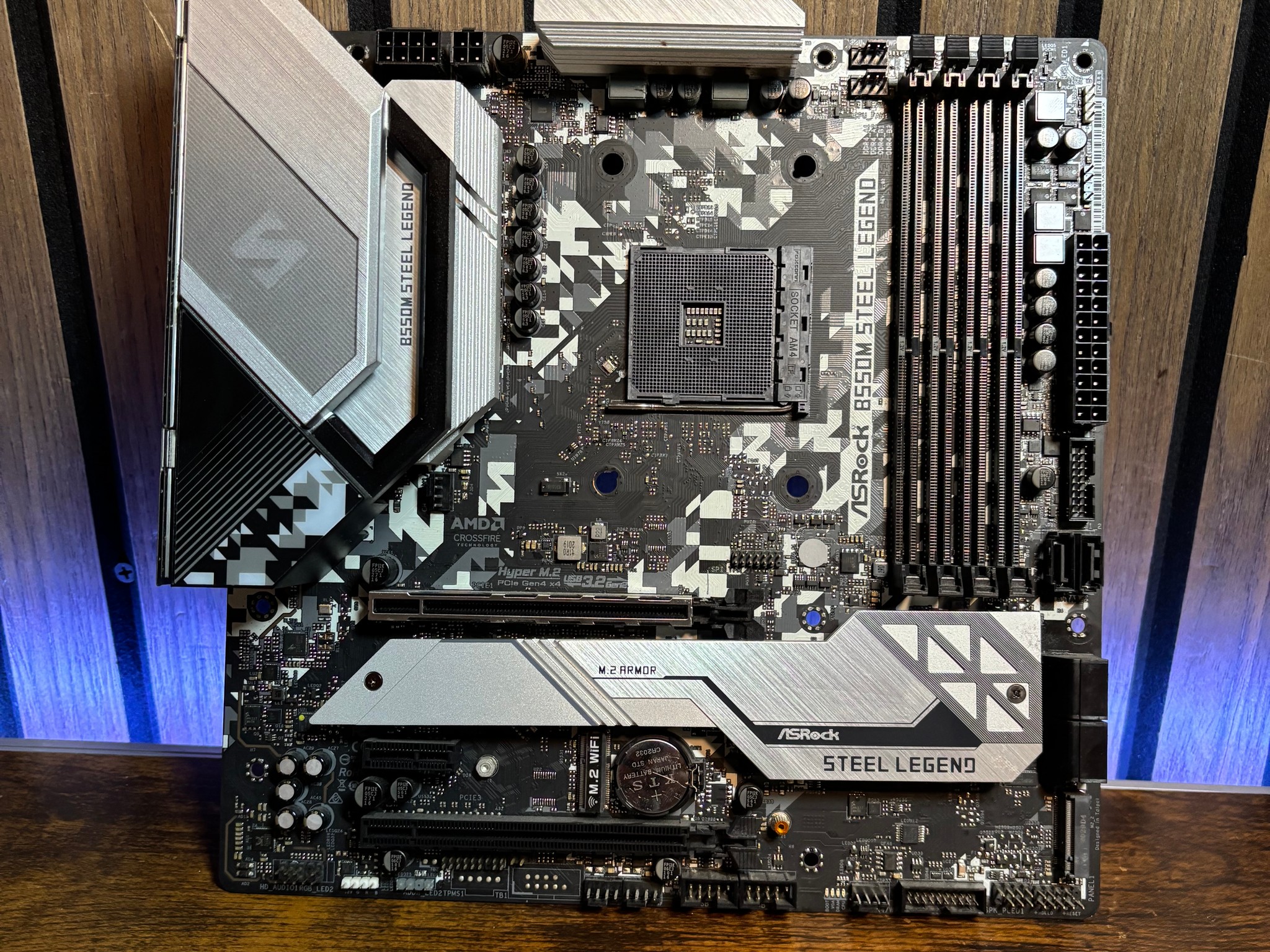 Asrock Steel Legend B550 Motherboard