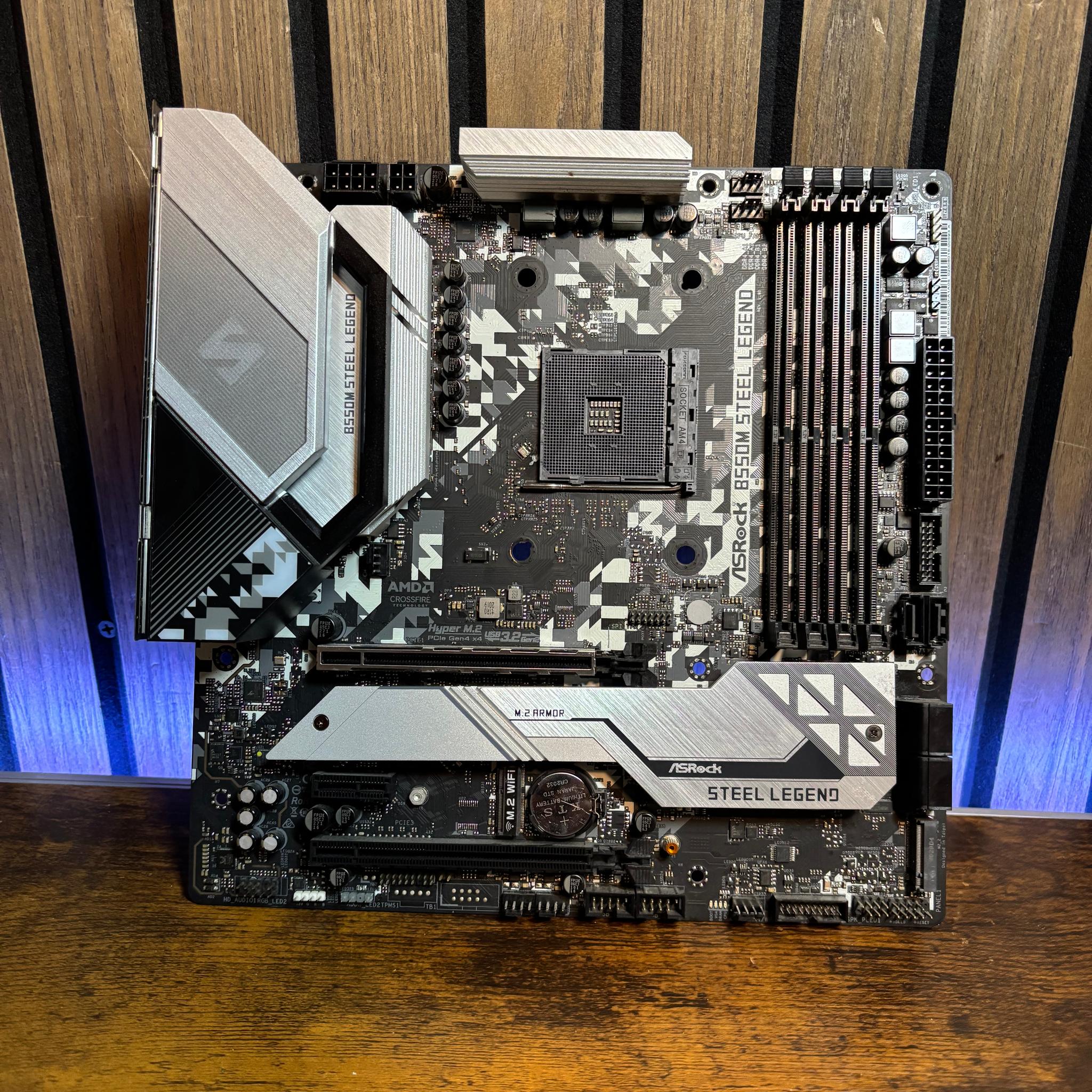 Asrock Steel Legend B550 Motherboard