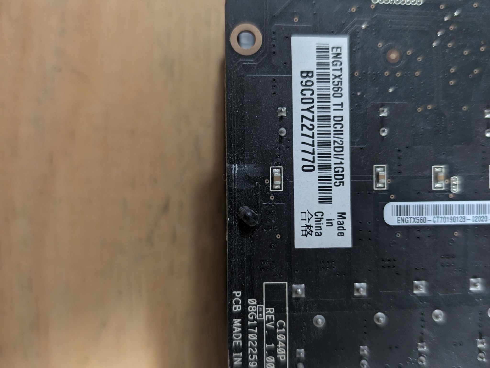 Asus Nvidia GTX 560 Ti 1GB OC