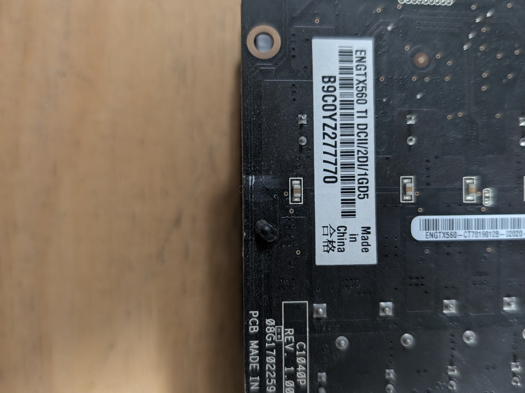 Asus Nvidia GTX 560 Ti 1GB OC