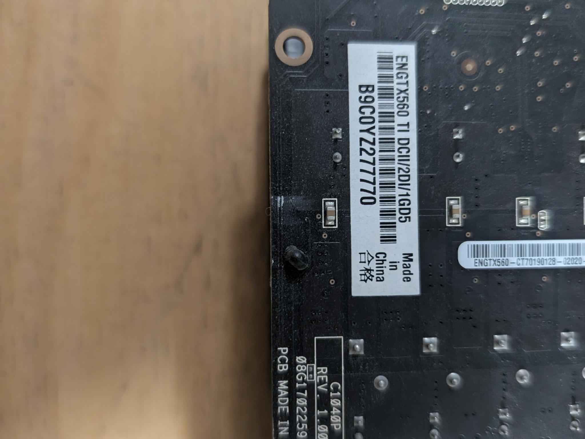 Asus Nvidia GTX 560 Ti 1GB OC