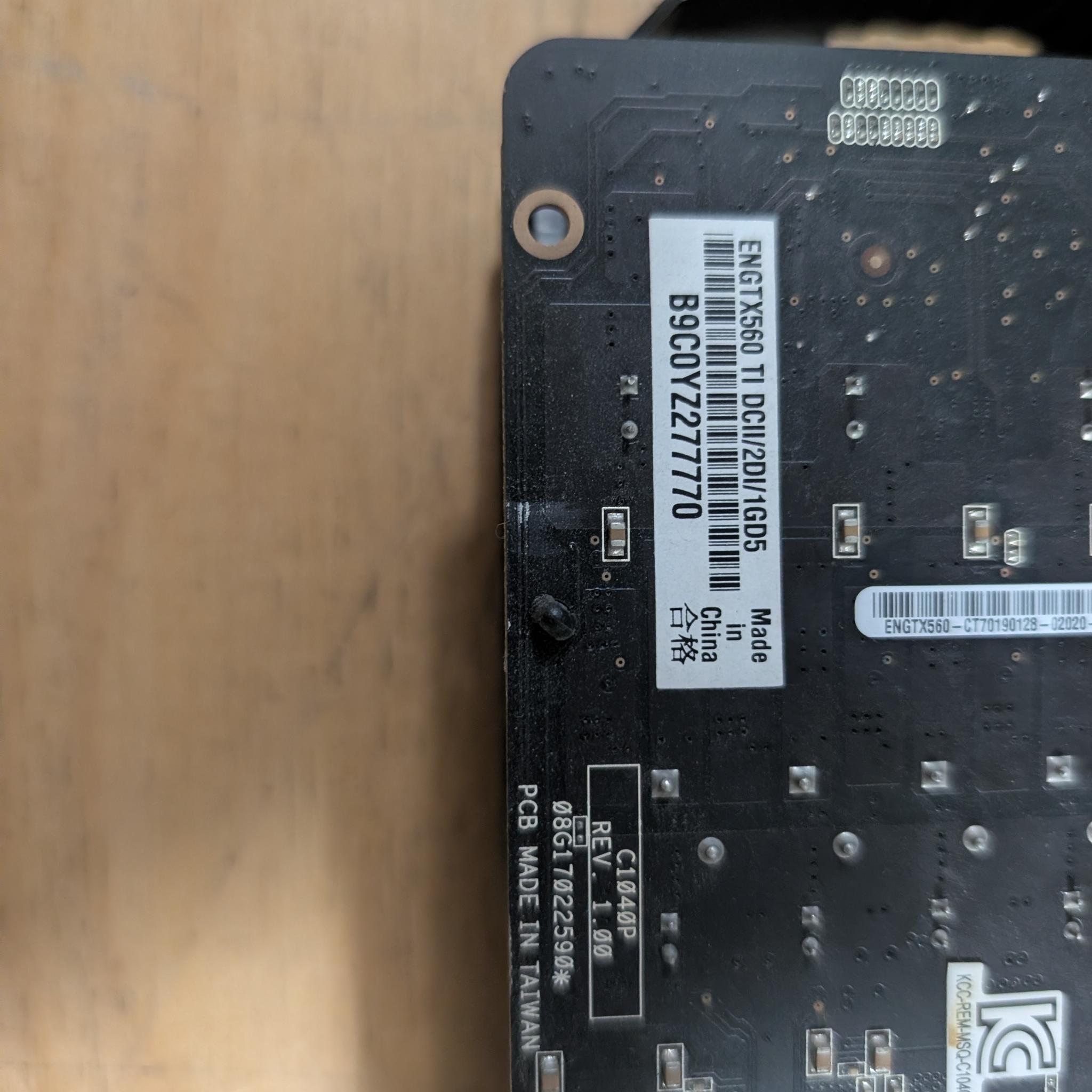 Asus Nvidia GTX 560 Ti 1GB OC